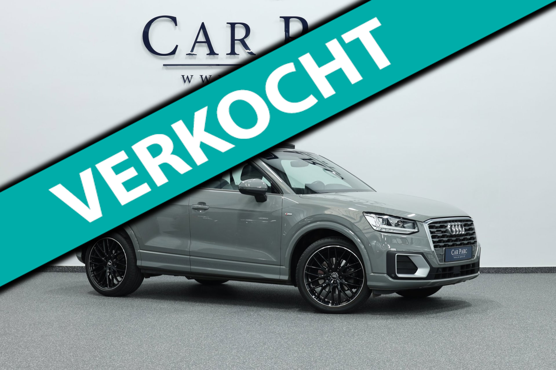 Audi Q2 2.0 TFSI quattro 3x S-line LED/VIRTUAL/PANORAMADAK/HALF LEDER+S.VERWARMING/19" LMV/PDC/ACC/LINE/ECC/12 MND GARANTIE! 2018 - voorkant