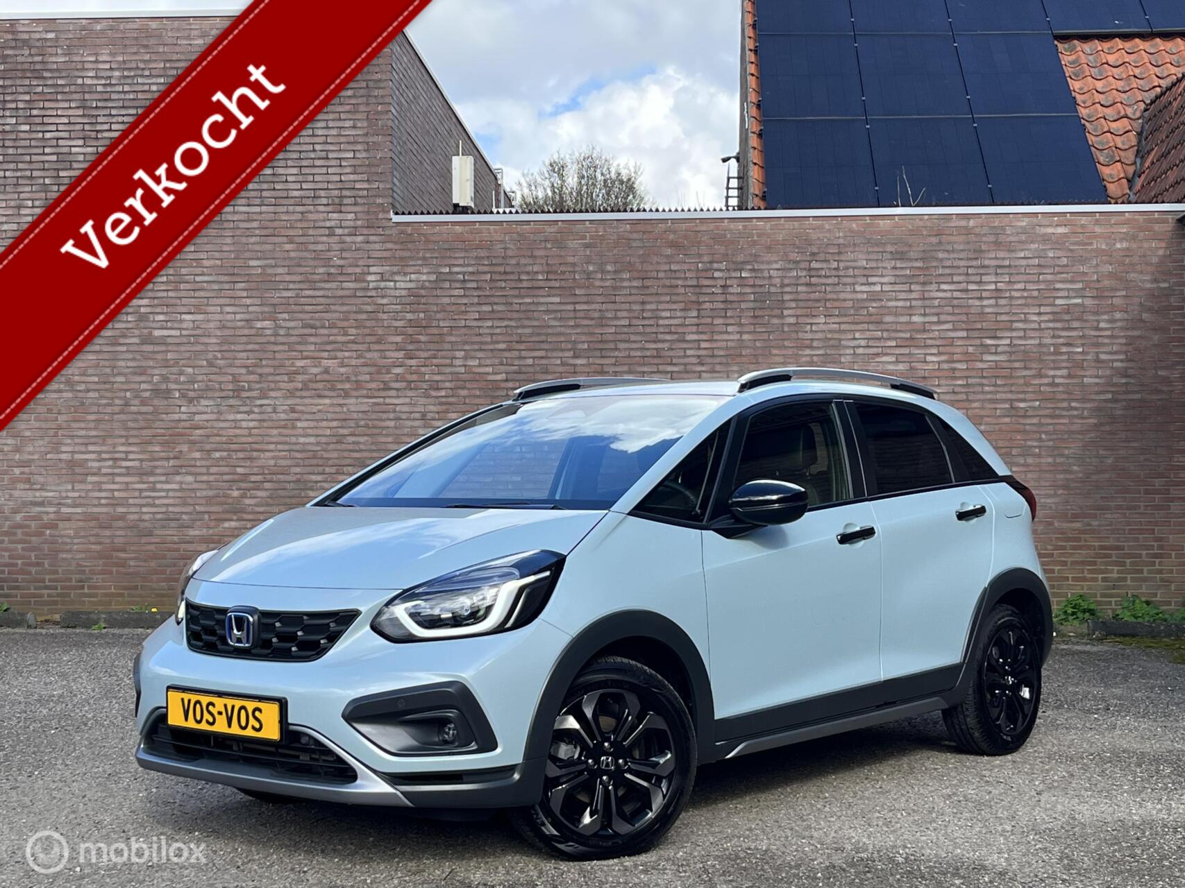 Honda Jazz 1.5 Advance Crosstar| FabriekGARANTIE| Fjord Mist 2025 - voorkant