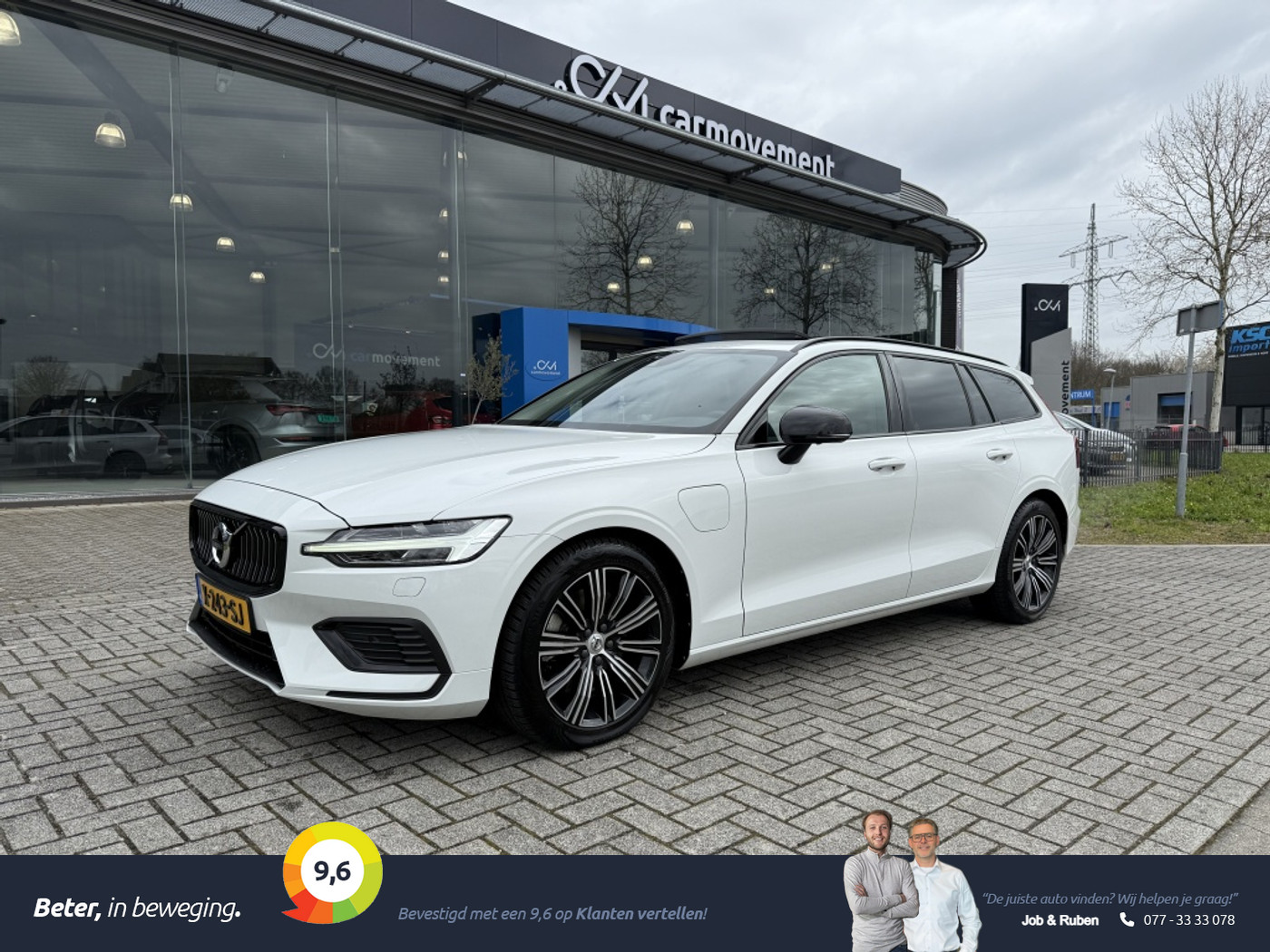 Volvo V60 2.0 T6 AWD Recharge Inscription | Harman/Kardon | Panoram | 360° 2020 - voorkant