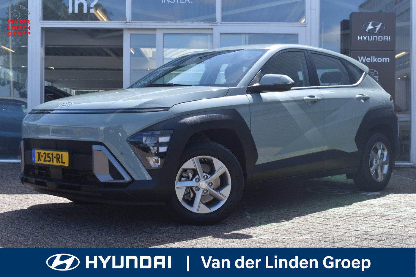 Hyundai Kona 1.6 GDI HEV Comfort Navi/Carplay/Cam/Pdc/"Rijklaar! 2024 - voorkant
