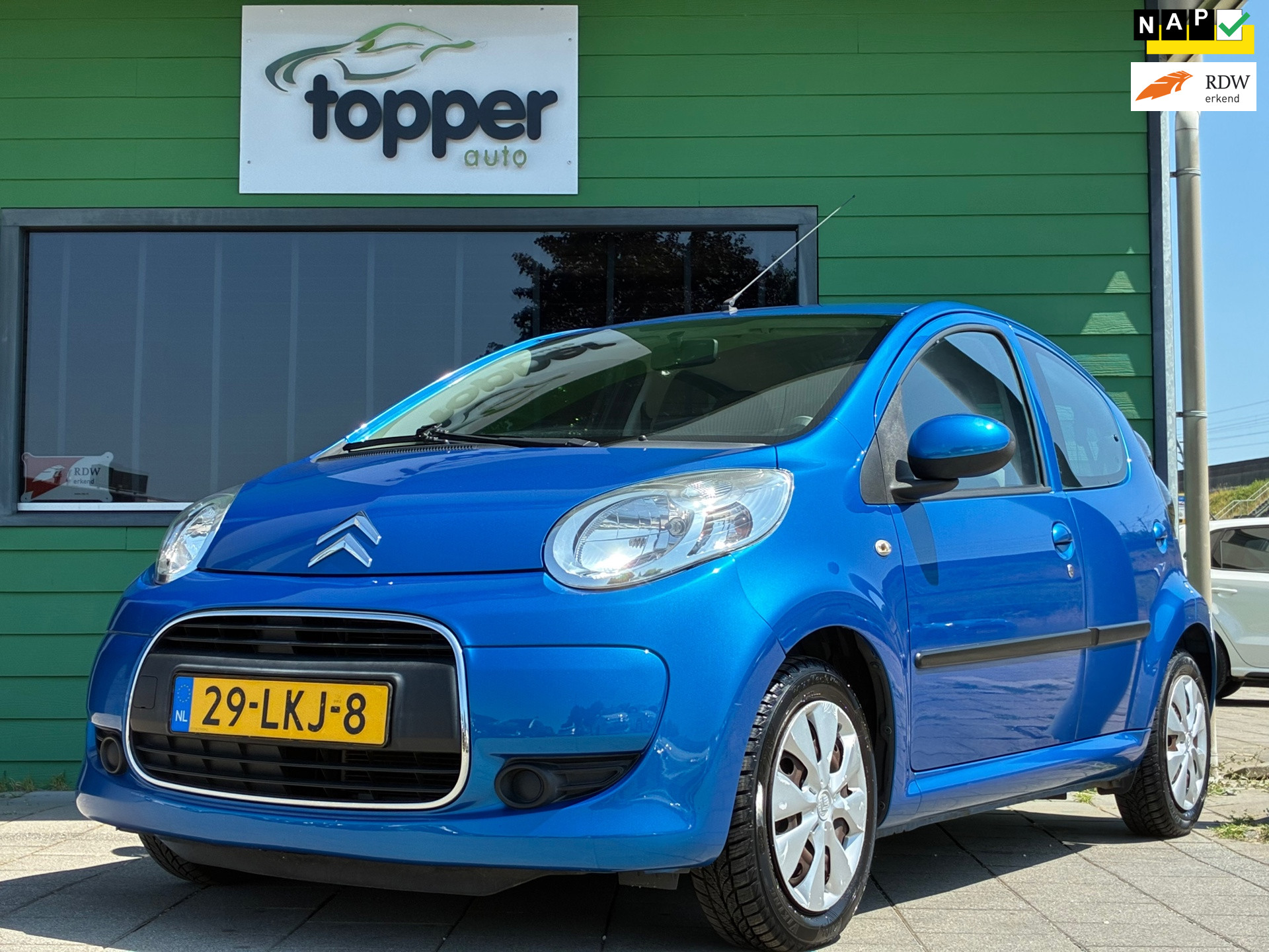 Citroen Citroen C1 1.0-12V Ambiance|Airco|5-Deurs|Elektr.ramen|Bluetooth|Goed Onderhouden 2010 - voorkant