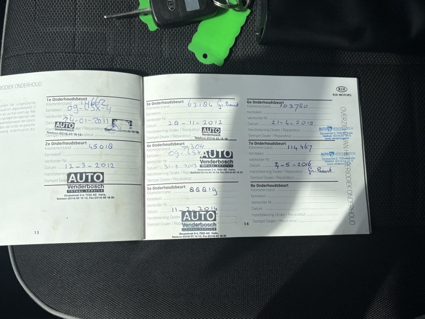 Foto van Kia Venga