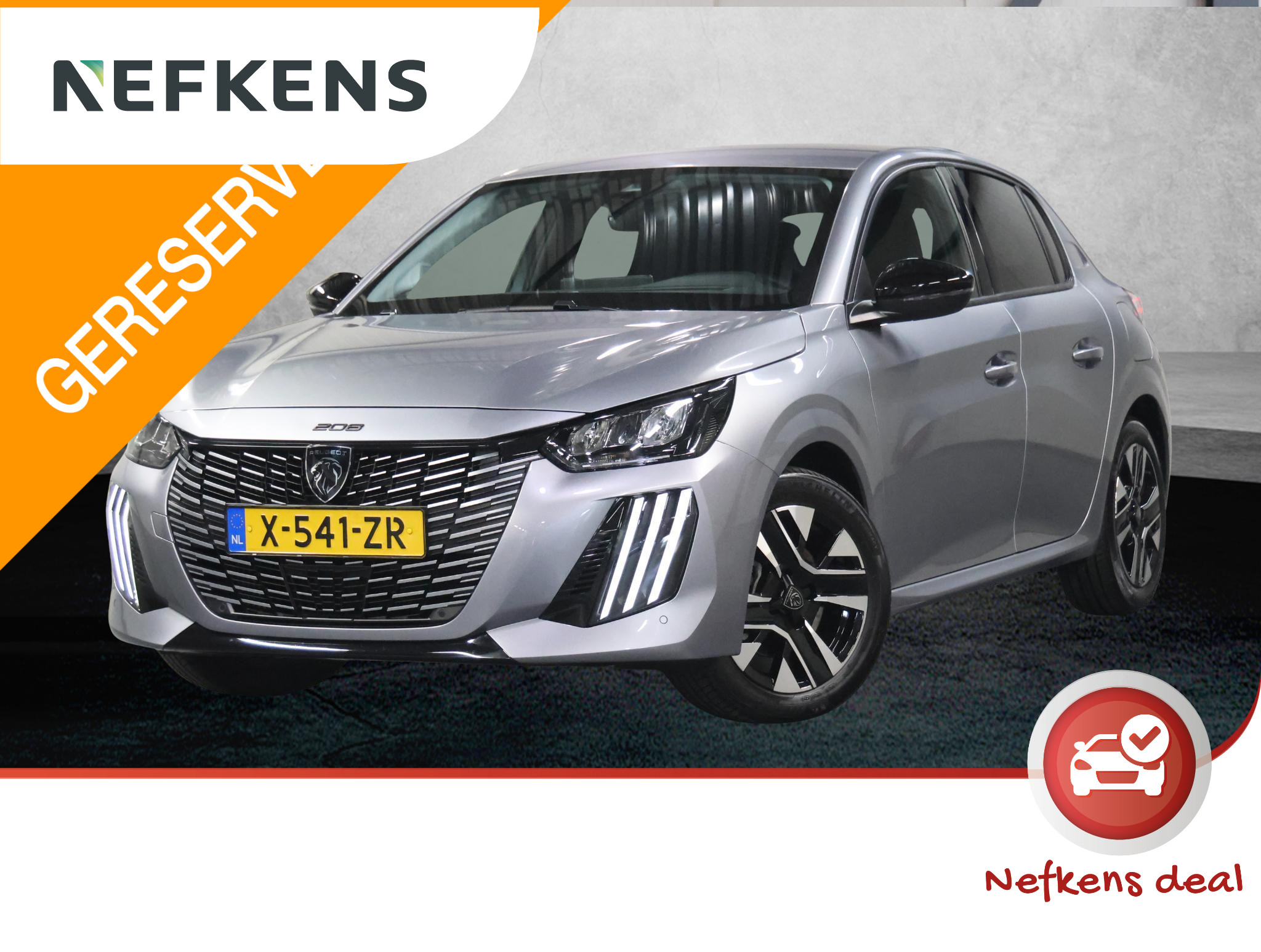 Peugeot 208 1.2 100PK Allure 2024 - voorkant