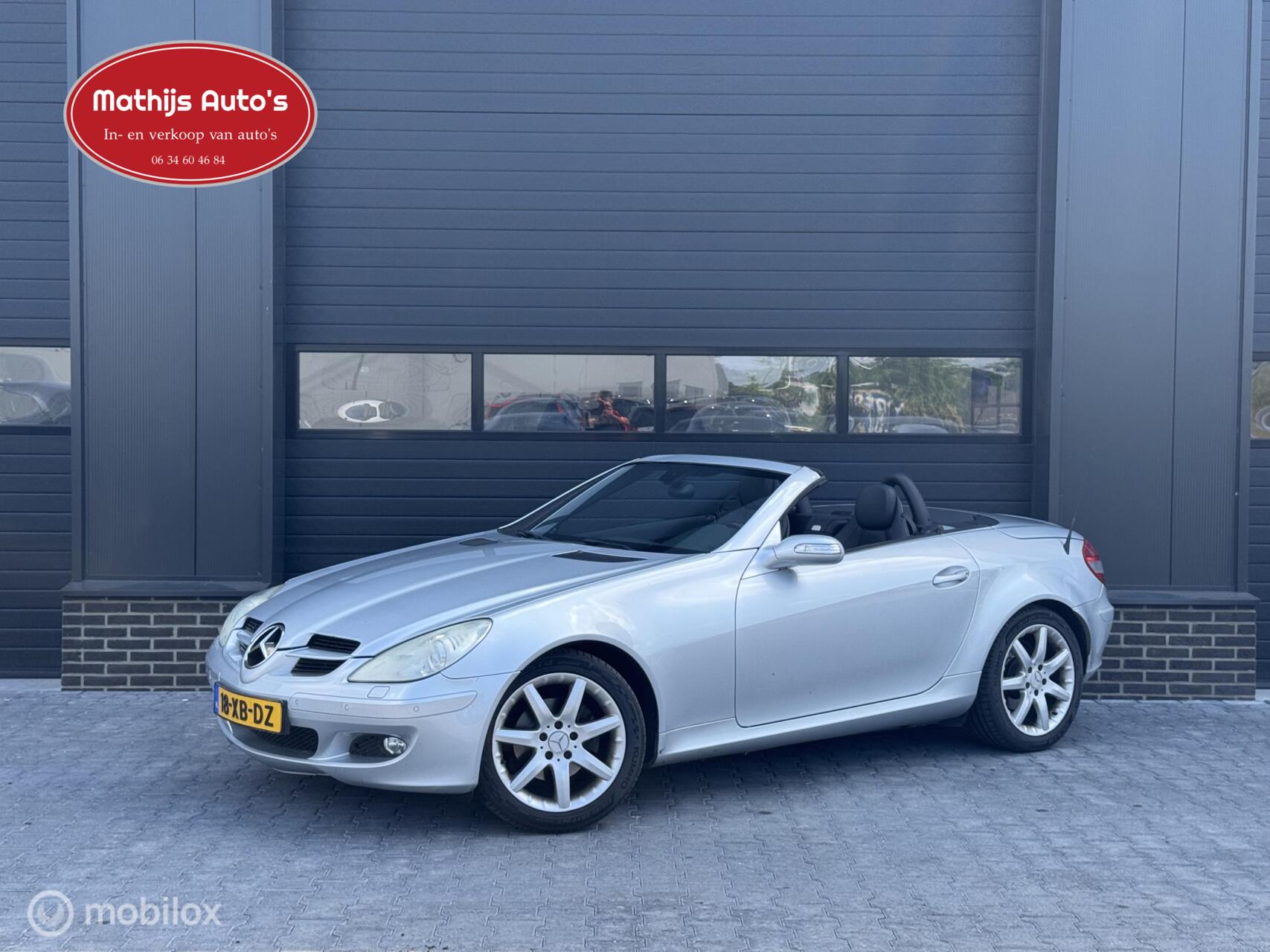 Mercedes-Benz SLK 200 Kompressor 200 K. Leder Nette auto! 2005 - voorkant