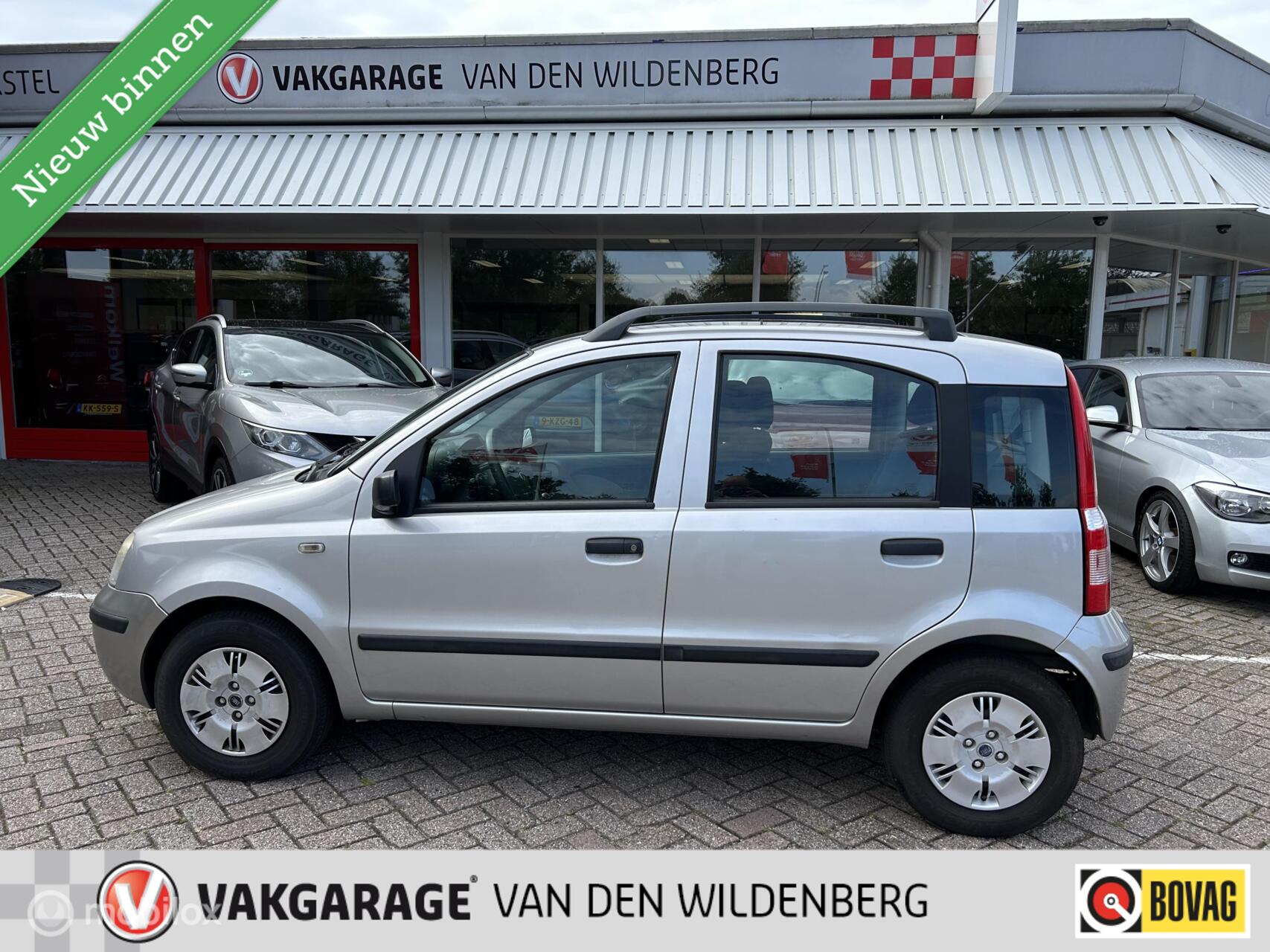 Fiat Fiat Panda 1.2 Dynamic - pano.dak - parkeersensor - CV afstb 2007 - voorkant