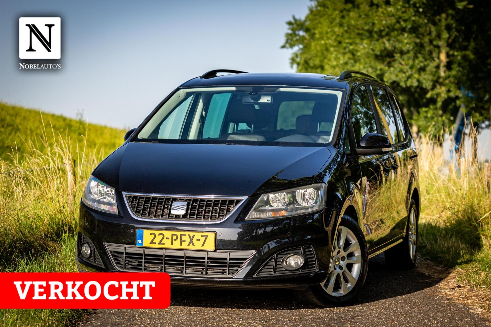 Seat Alhambra 1.4 TSI Style 7p |Nap |Pano |Camera |Trekhaak 2011 - voorkant