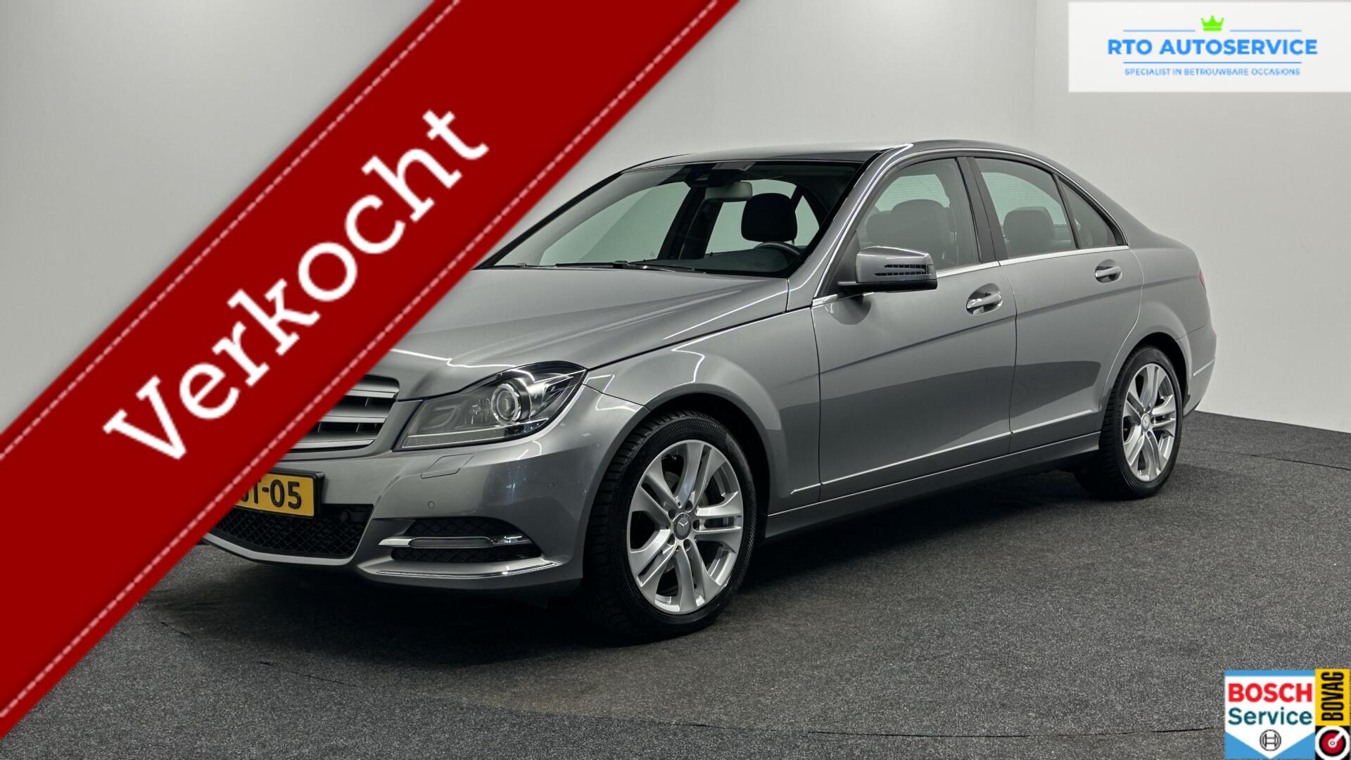 Mercedes-Benz C 180 180 Ambition Avantgarde NAVI CRUISE TREKHAAK 60000 KM. 2014 - voorkant