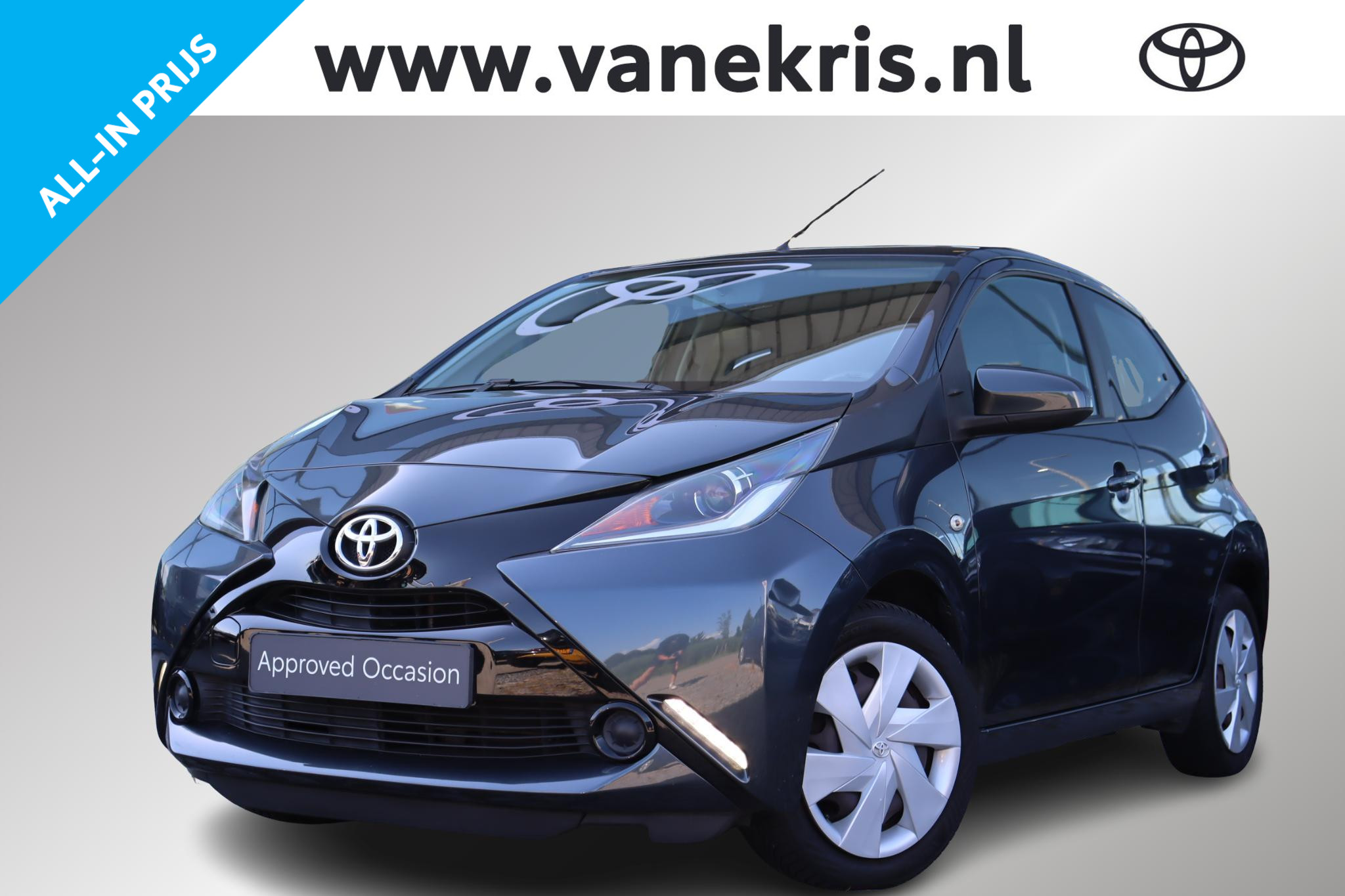 Toyota Toyota Aygo 1.0 VVT-i x-play, Airco, Camera 2015 - voorkant