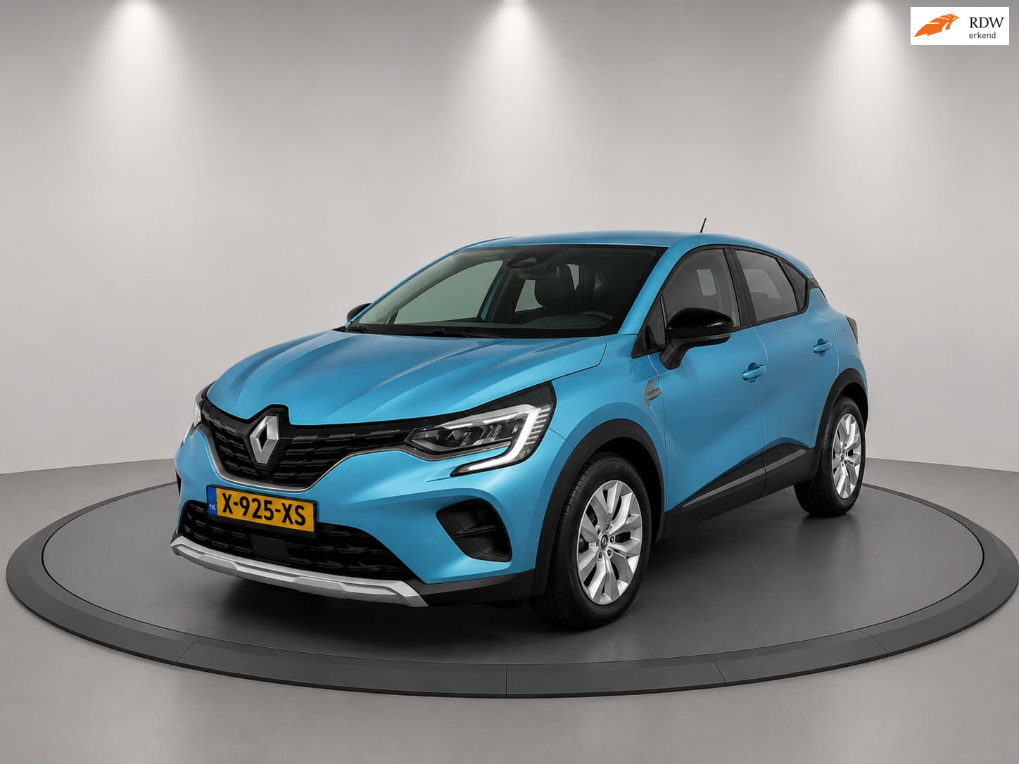 Renault Captur 1.0 TCe 90 | BUSINESS ZEN| NAVI | CLIMATE | BLEU | 2021 - voorkant