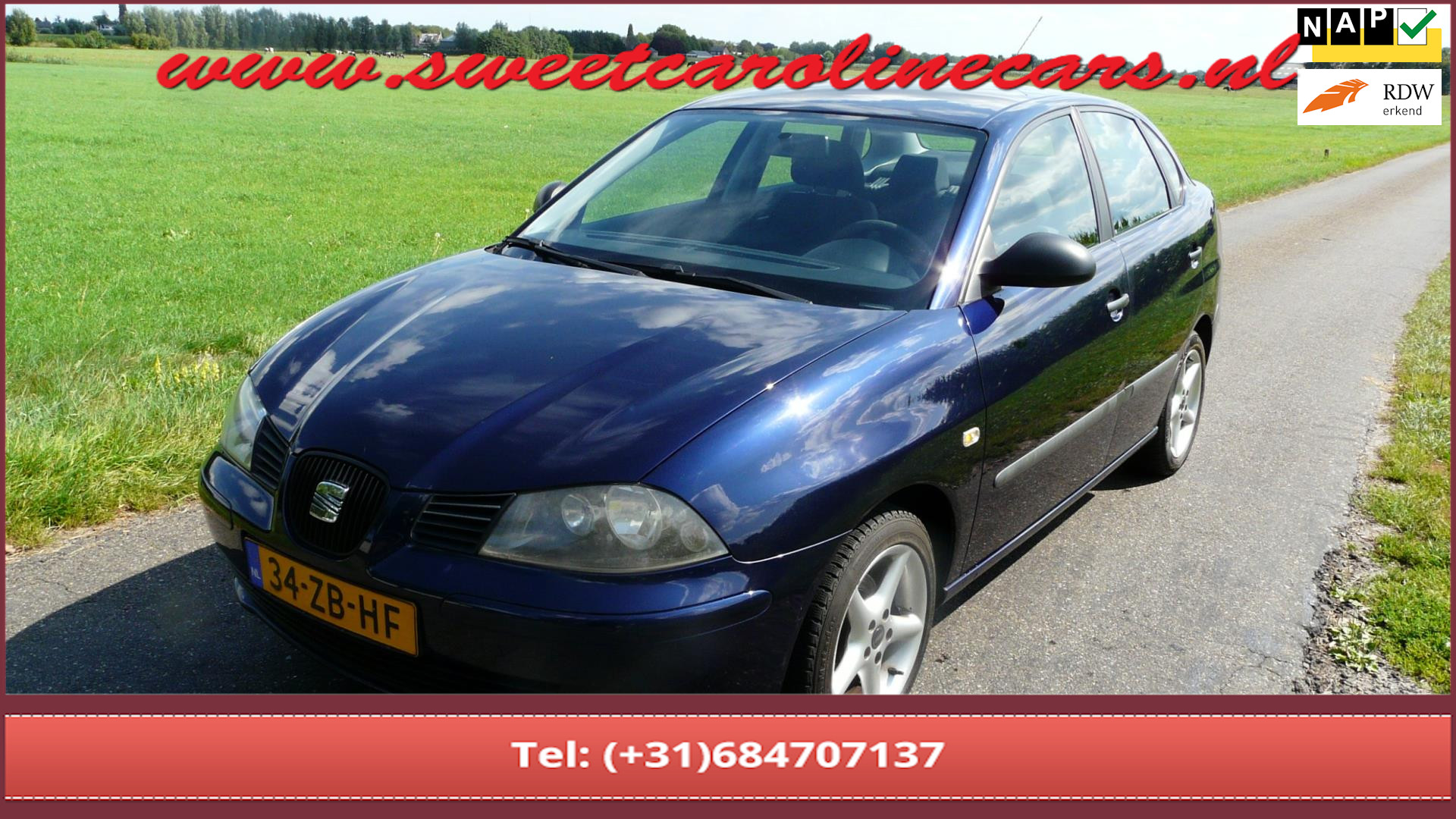 Seat Cordoba 1.2-16V Selection 2007 - voorkant