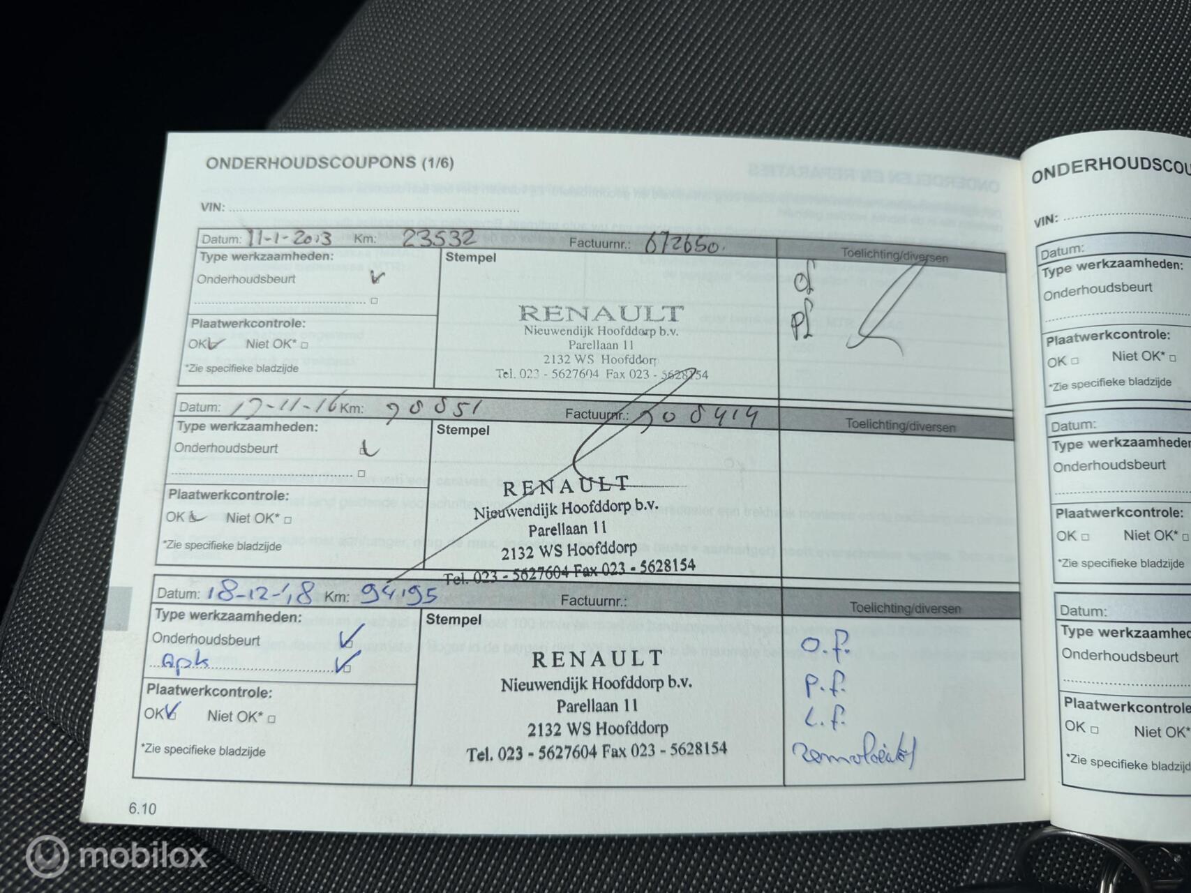 Foto van Renault Megane Scenic