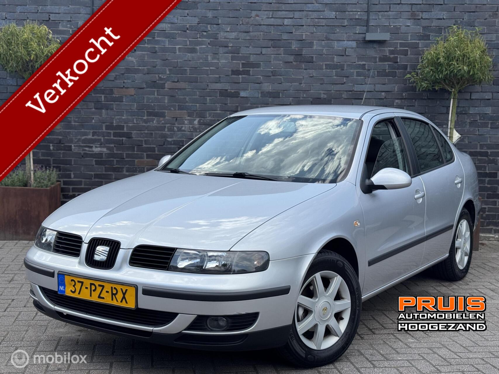 Seat Toledo 1.6-16V Sport -AIRCO- Apk (06-2026) *INRUIL MOGELIJK* 2005 - voorkant