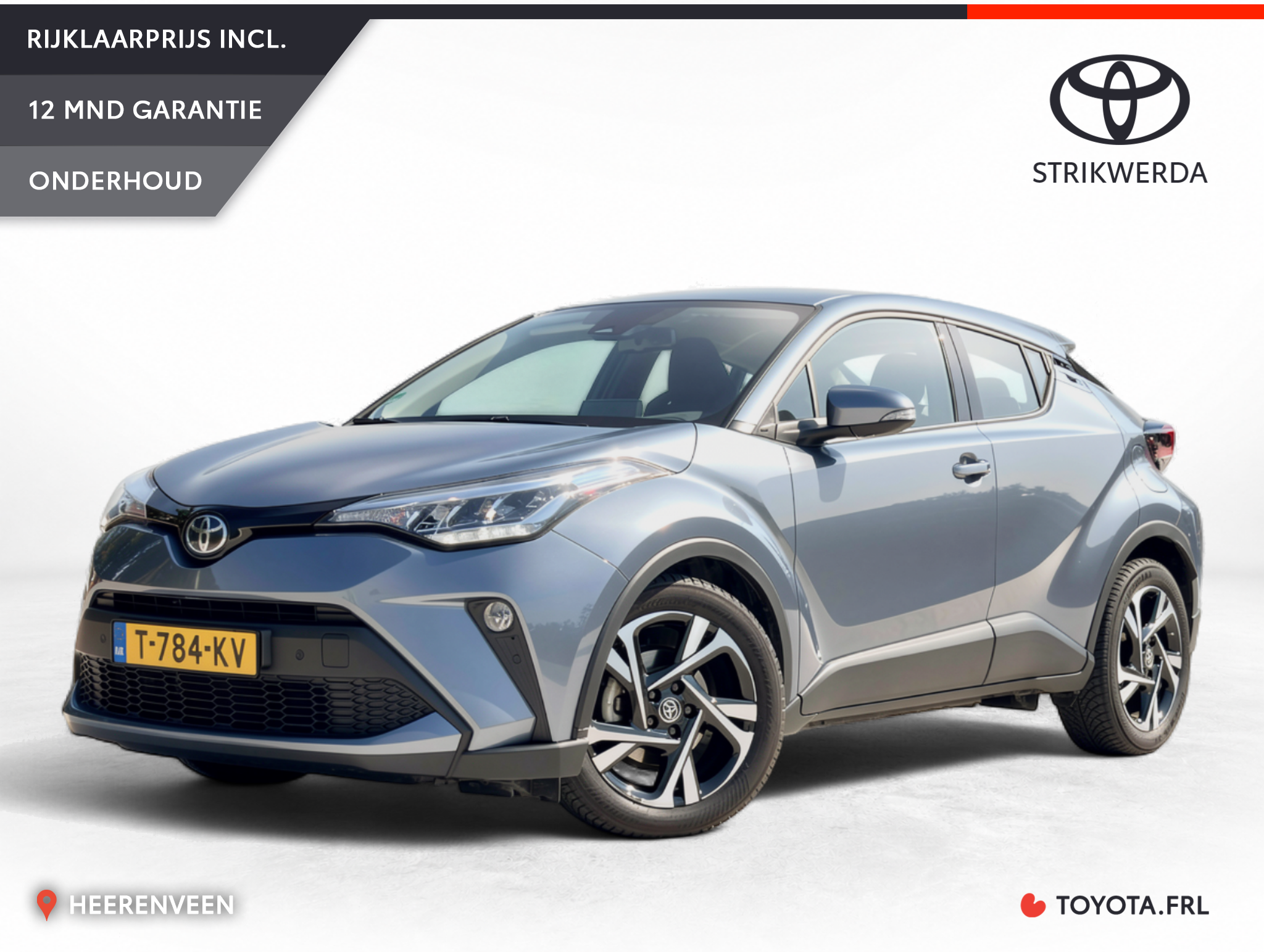 Toyota Toyota C-hr 1.8 Hybrid Dynamic 2023 - voorkant