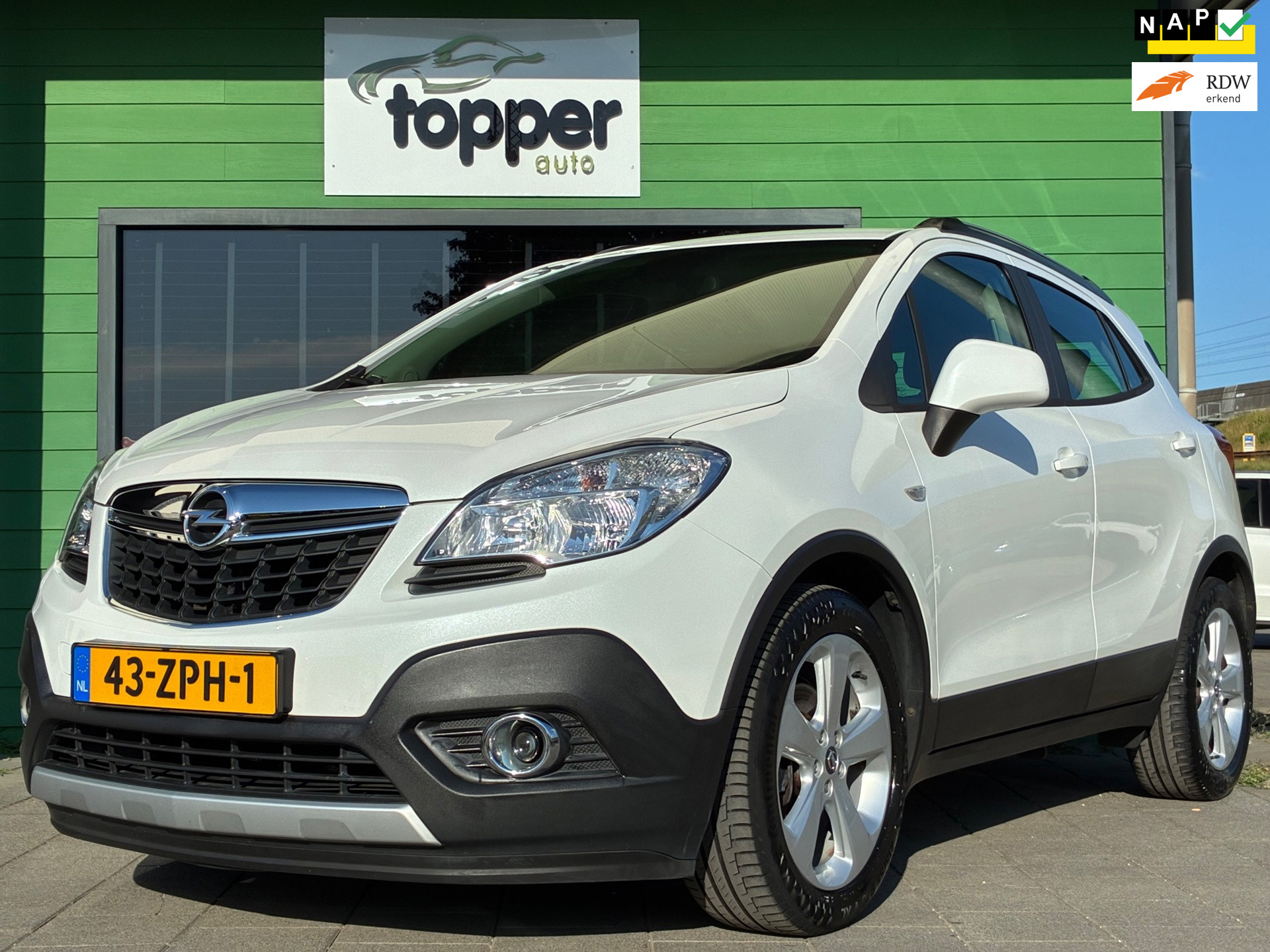 Opel Mokka 1.6 Edition|2e Eigenaar|Navigatie|CruiseControl|Climatronic| 2013 - voorkant