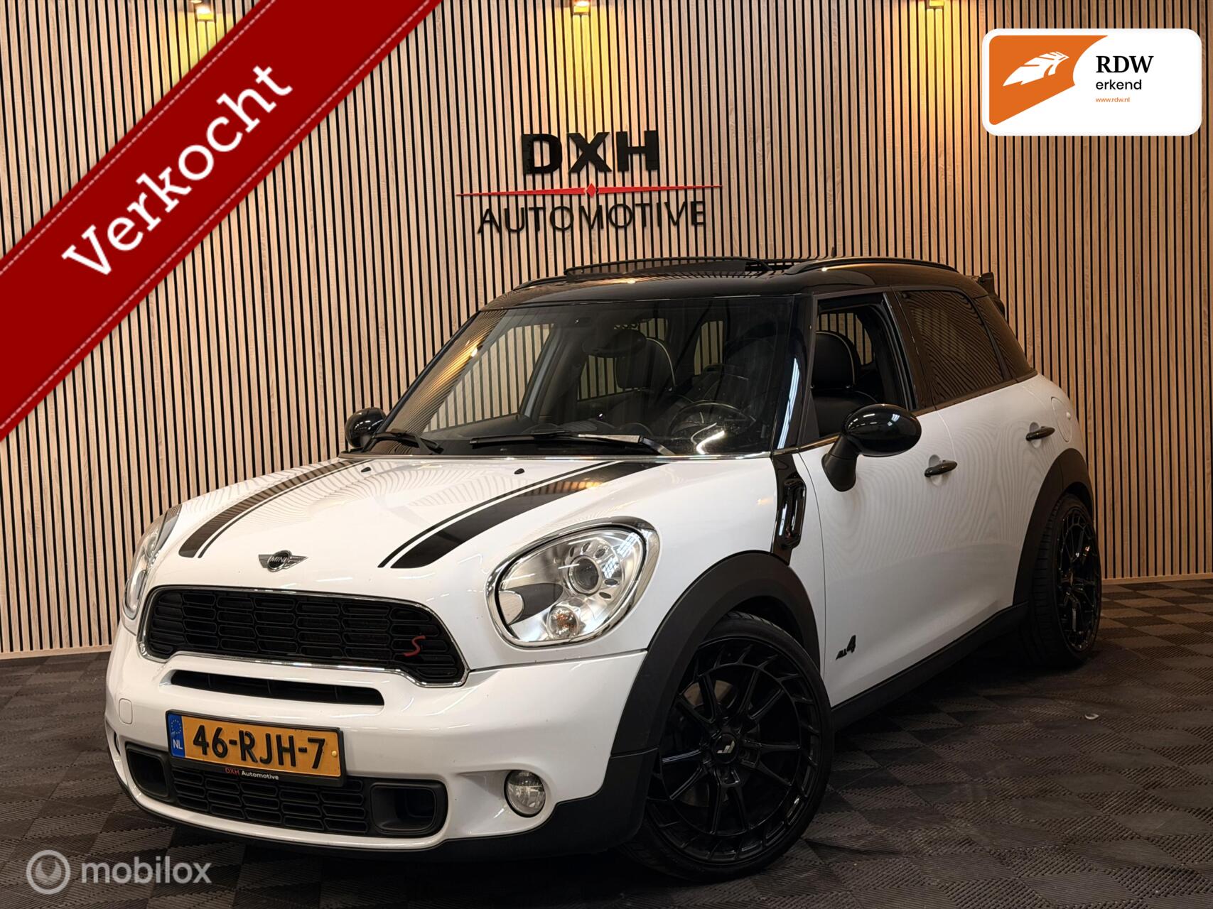 Mini Cooper S Countryman All4 1.6 Cooper S ALL4 184pk AUT PANO H/k LEDER 2011 - voorkant