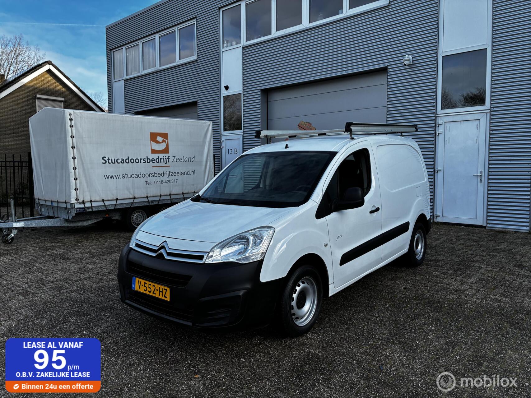 Citroen Berlingo 1.6 BlueHDI 75 Club AC Cruise Ex btw 2017 - voorkant