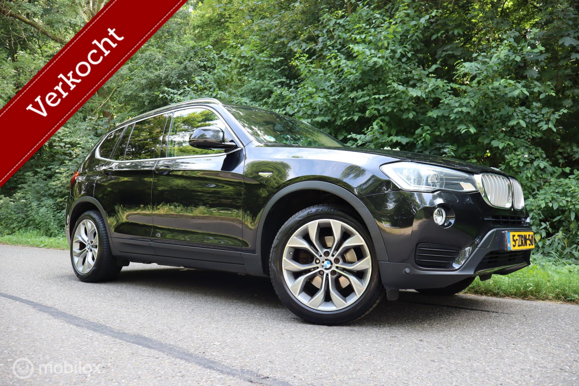 BMW X3 Xdrive20d xDrive20d High Executive | Keyless | Pano | Camera | 2015 - voorkant