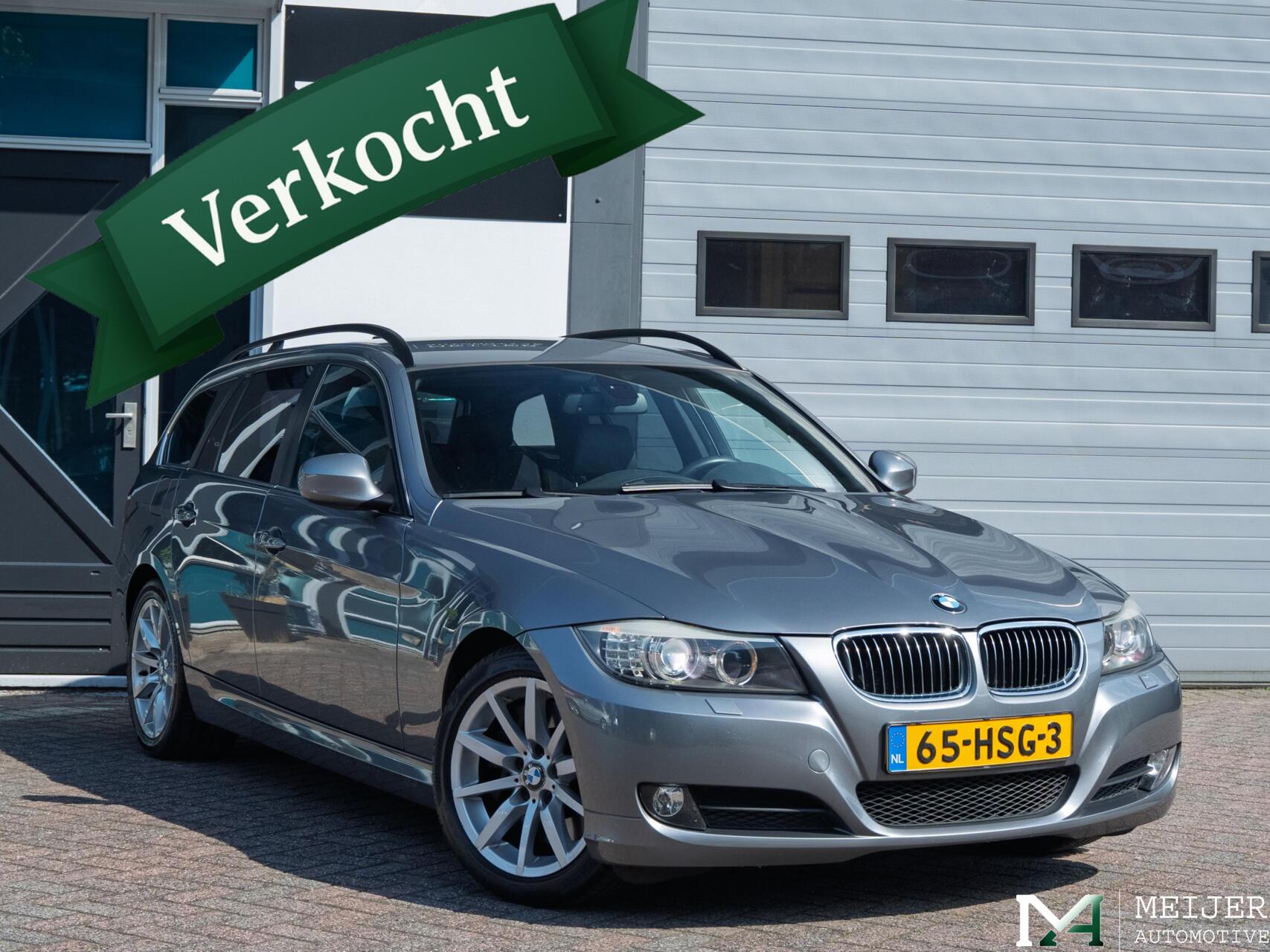 BMW 3er Reihe 330xi High Executive|Aut.|Navi|Sportstoelen|Stoelv.|M-stuur|Xenon|Trekh.|NAP 2009 - voorkant