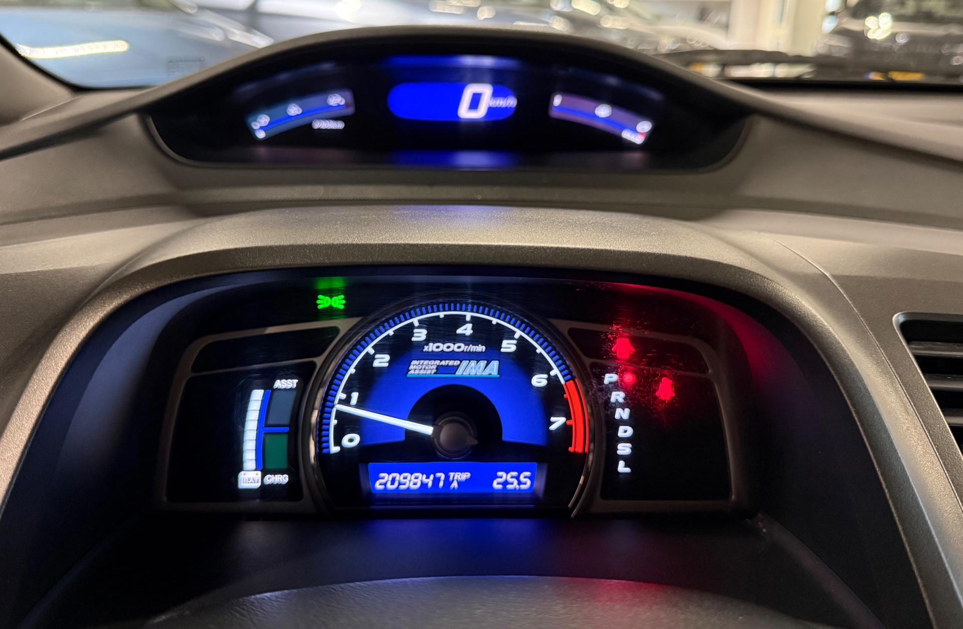 Foto van Honda Civic 4dr Hybrid