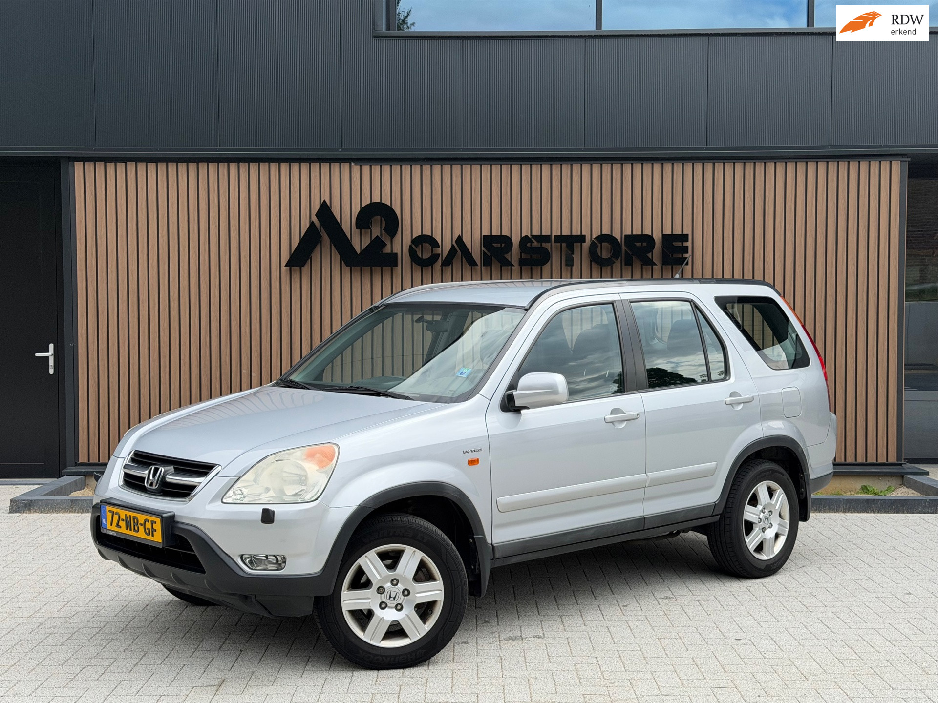 Honda Honda Cr-v 2.0i ES NAP APK AIRCO Leer 4X4 2003 - voorkant