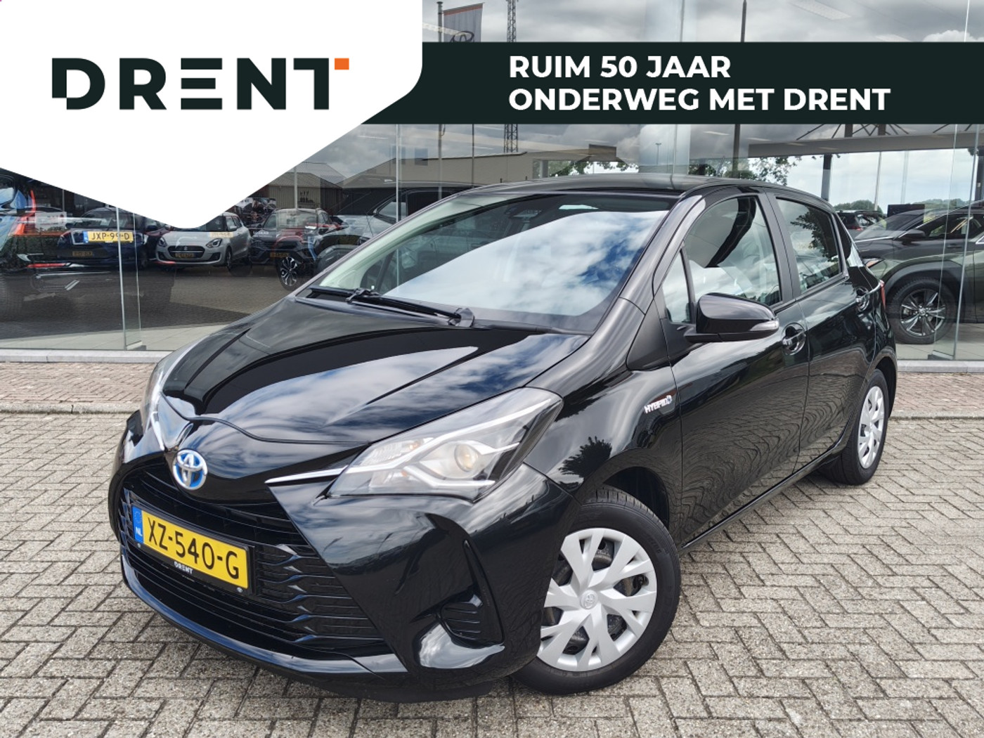 Toyota Toyota Yaris Hybrid 1.5 Hybrid Active | Trekhaak Afn. | Cruise control | Navigatie | 2019 - voorkant