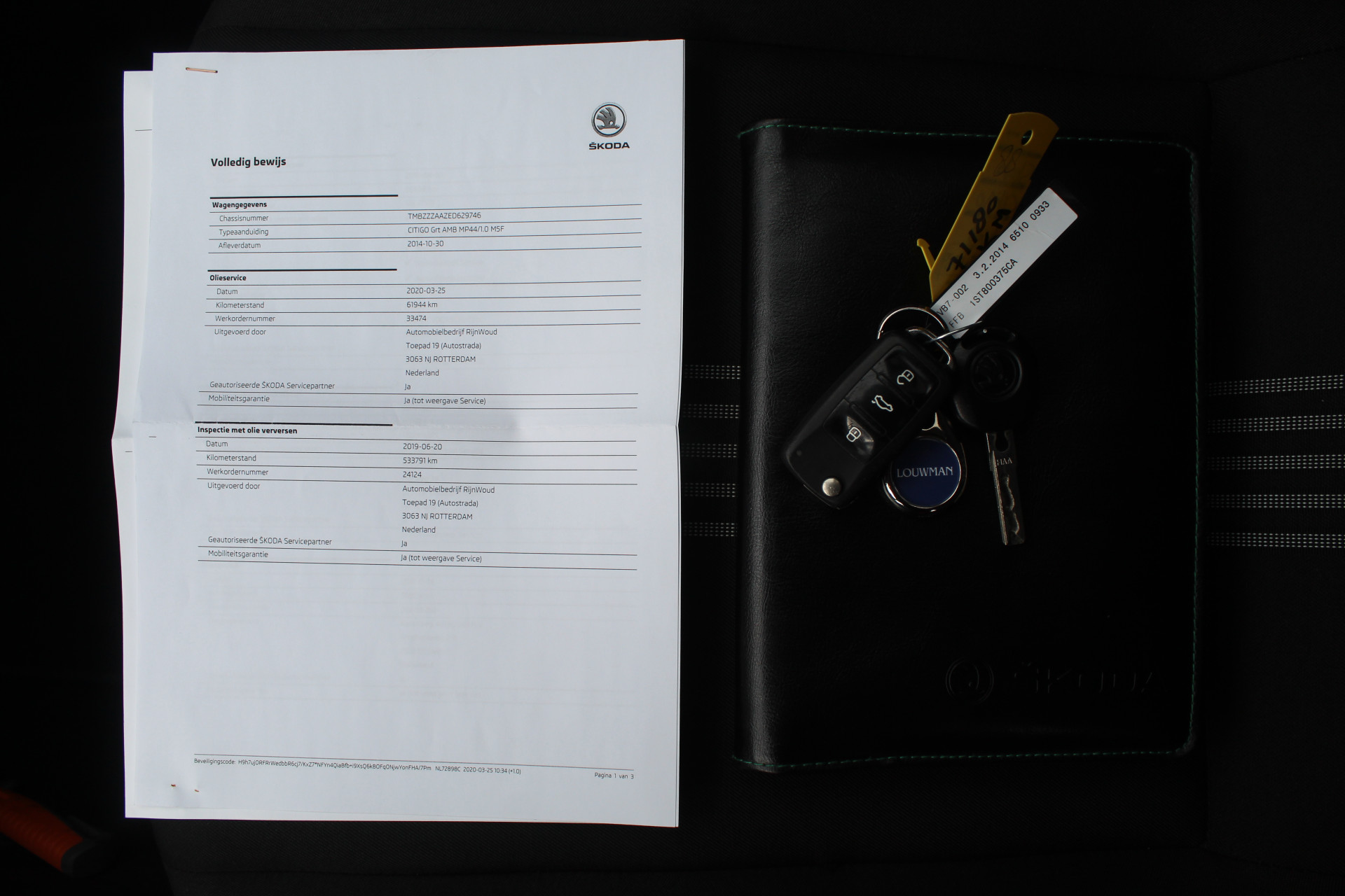 Foto van Skoda Citigo