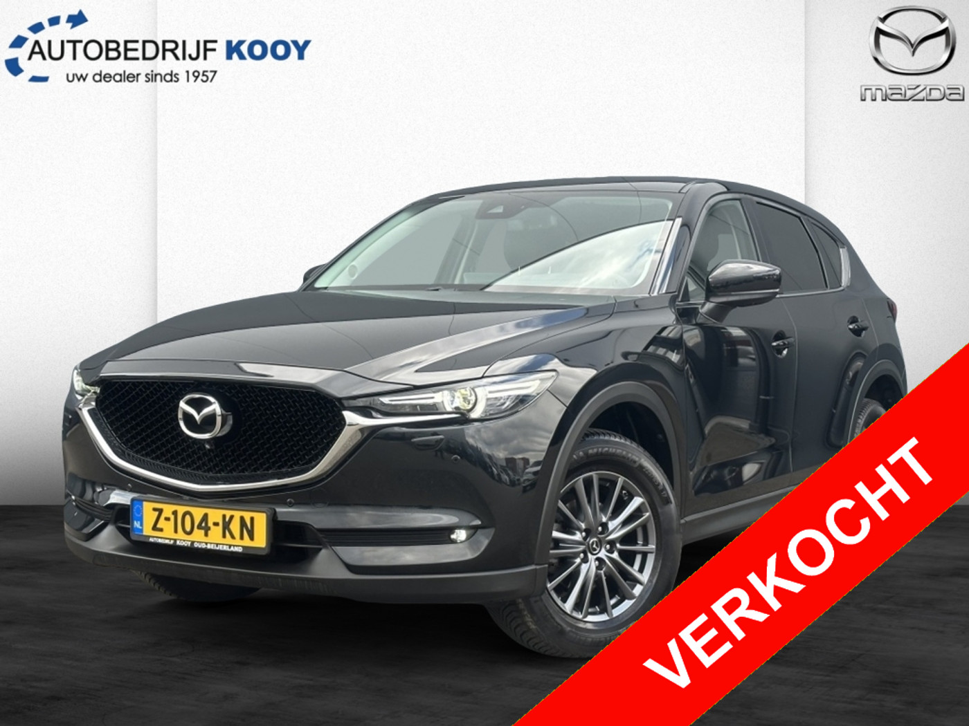 Mazda Mazda Cx-5 2.0 Skyactiv 165pk Style Selected + Trekhaak 2020 - voorkant