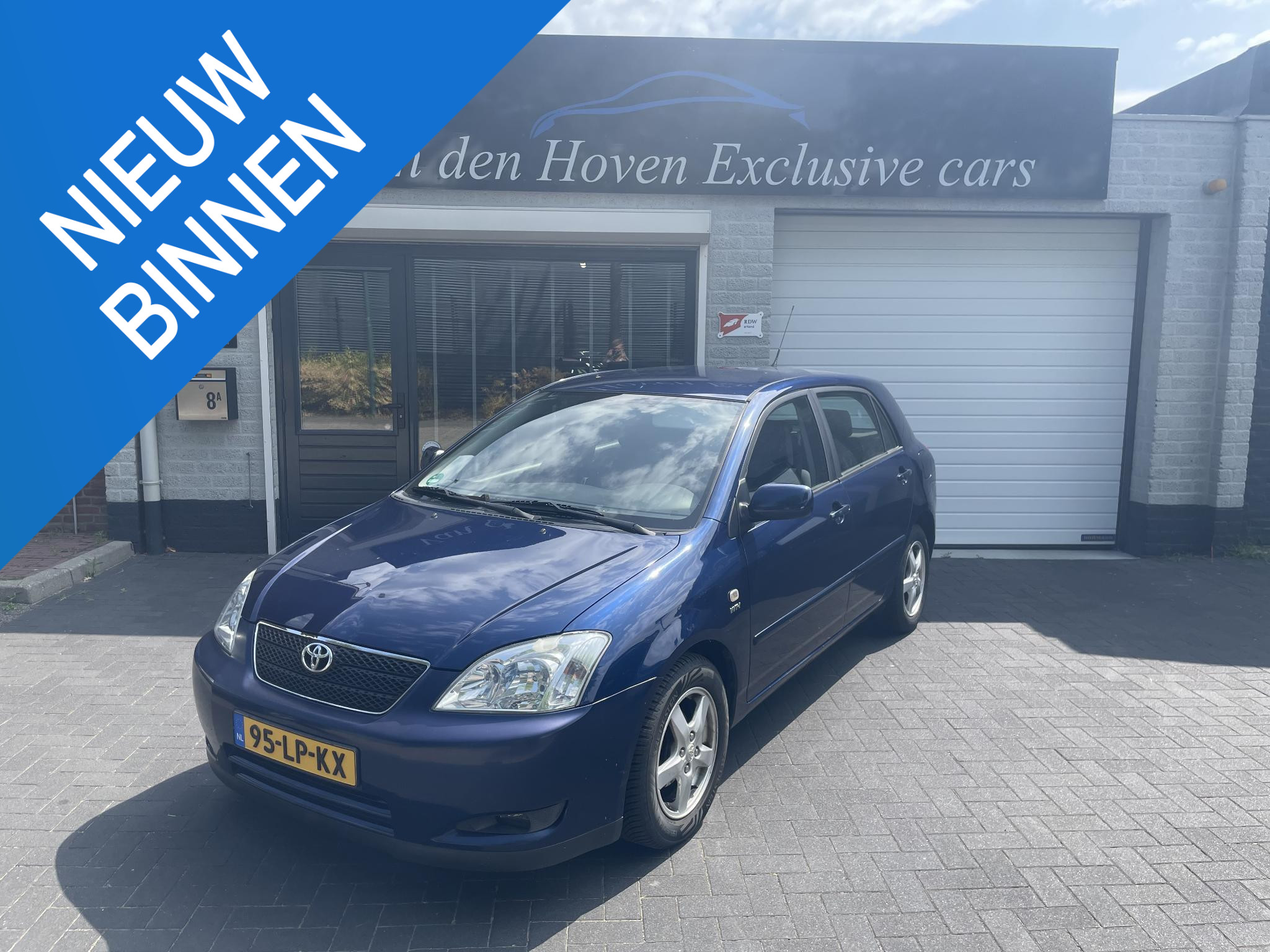 Toyota Toyota Corolla 1.4 VVT-i Linea Sol 2003 - voorkant