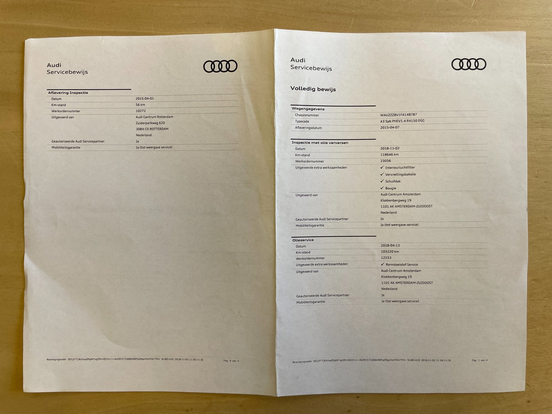 Foto van Audi A3 Sportback E-tron