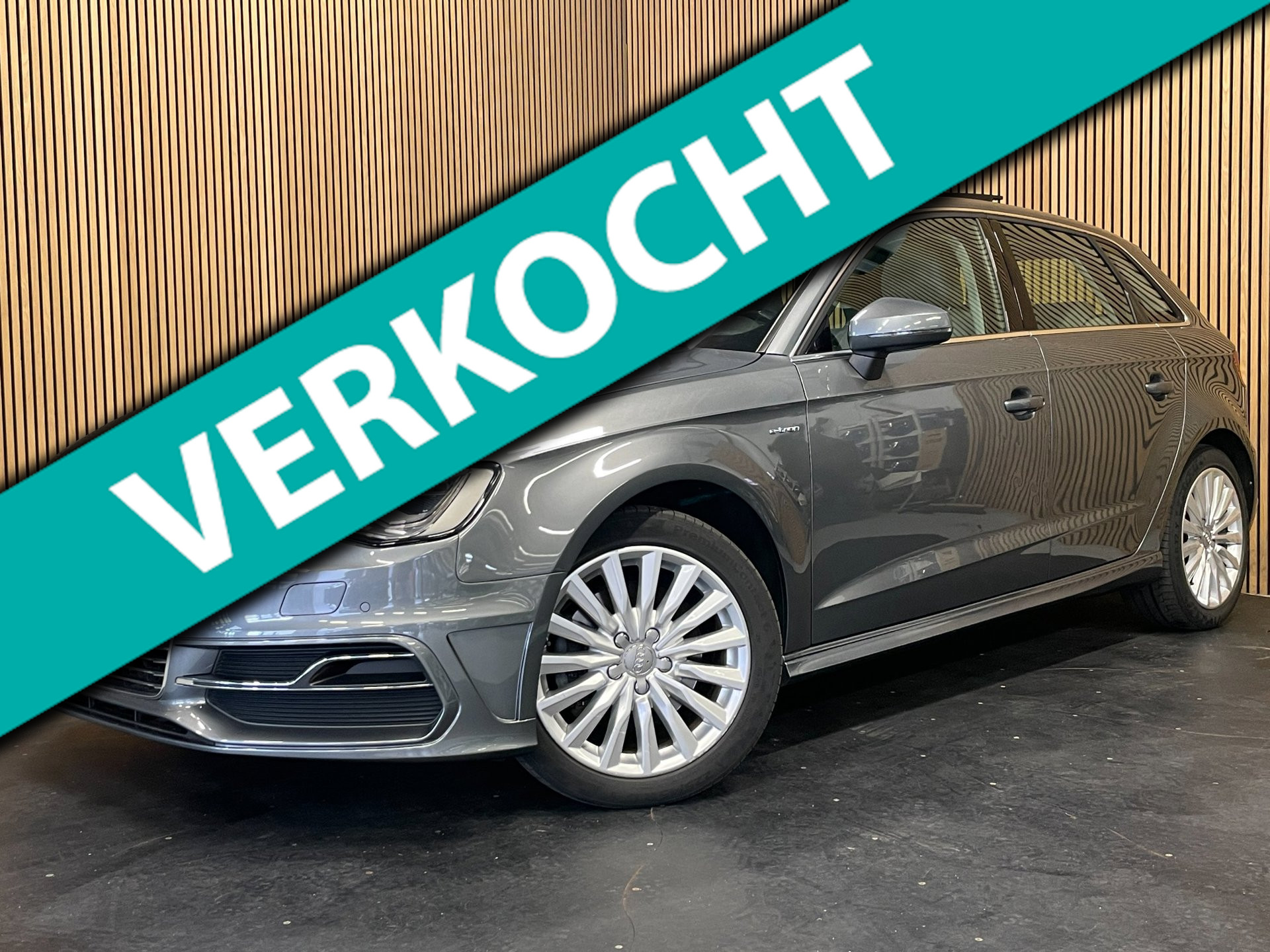 Audi A3 Sportback E-tron 1.4 E-Tron PHEV|SCHUIF/KANTELDAK|AFN.TREKHAAK|ACC|NAVIGATIE|CLIMATE+CRUISE CONTROL|LMV 17''|PDC V+A|NAP|NL-AUTO| 2015 - voorkant