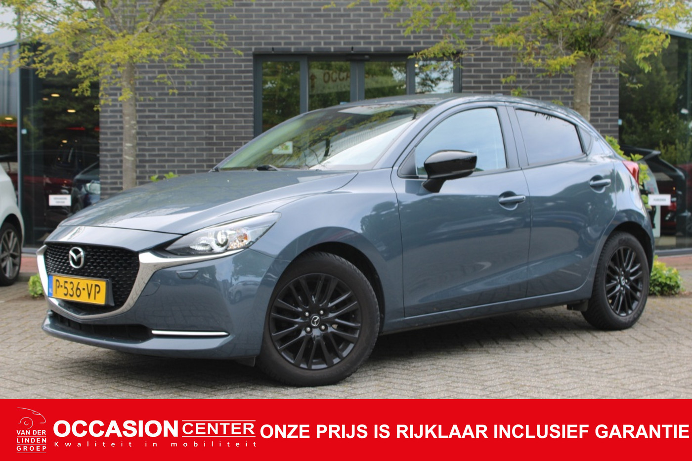 Mazda Mazda2 1.5 Skyact-G Sportive Navi/led/Cam/Pdc/LM 16" "RIJKLAARPRIJS" 2022 - voorkant