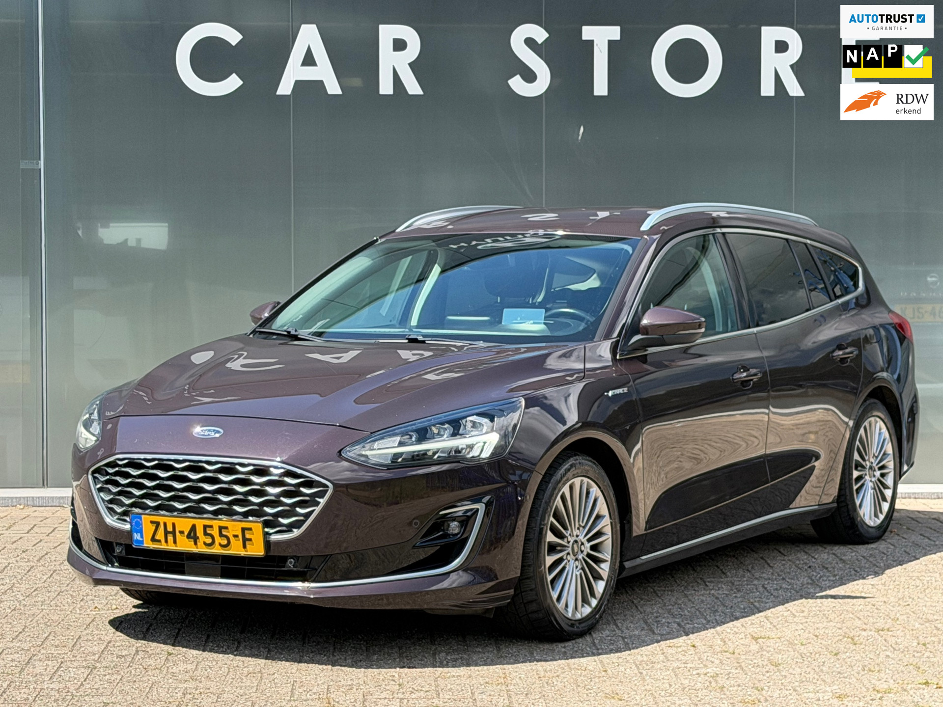 Ford Focus 1.0 EcoBoost Vignale Trekhaak /Winterpak/B&O 2019 - voorkant