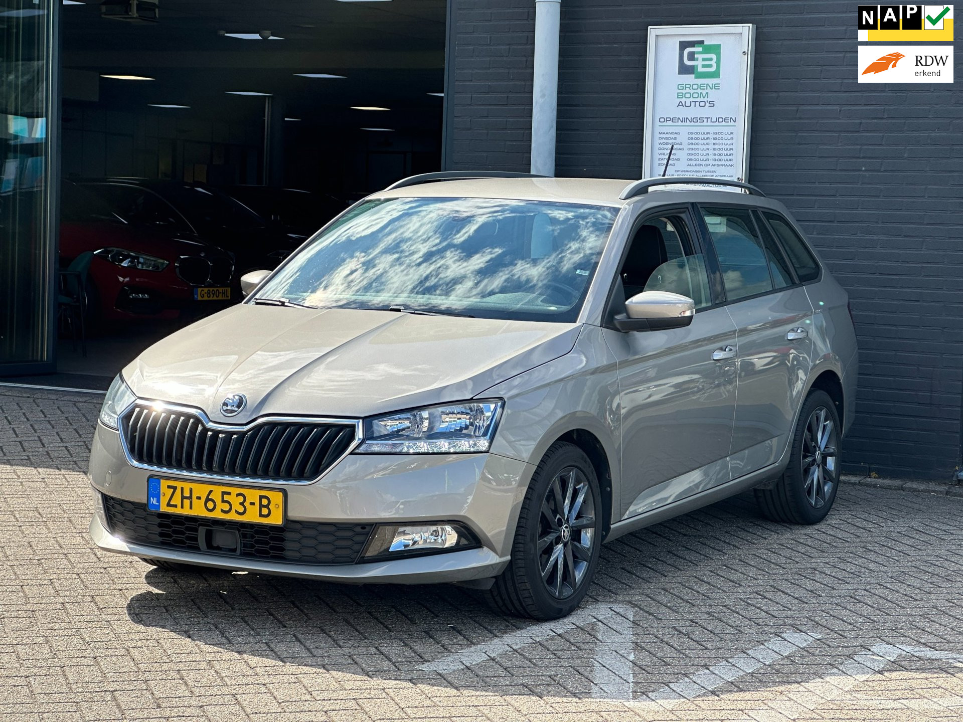 Skoda Fabia 1.0 TSI Business Edition/NAVI/APP-CONNECT/NL-AUTO NAP!! 2019 - voorkant