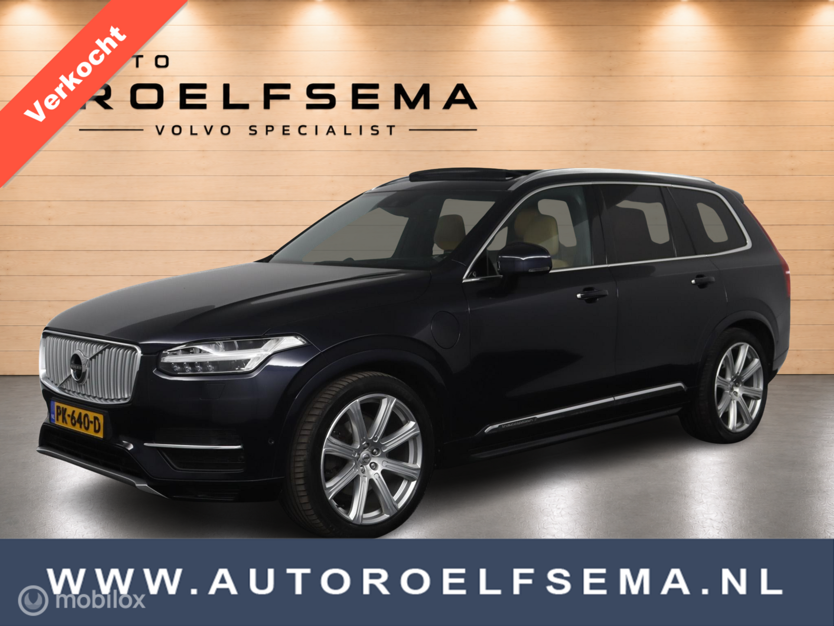 Volvo Xc90 T8 Twin Engine 2.0 T8  AWD Inscription | Bowers & Wilkins | Luchtvering | Autopilot | Massage | BLIS | Panoramadak | 2016 - voorkant