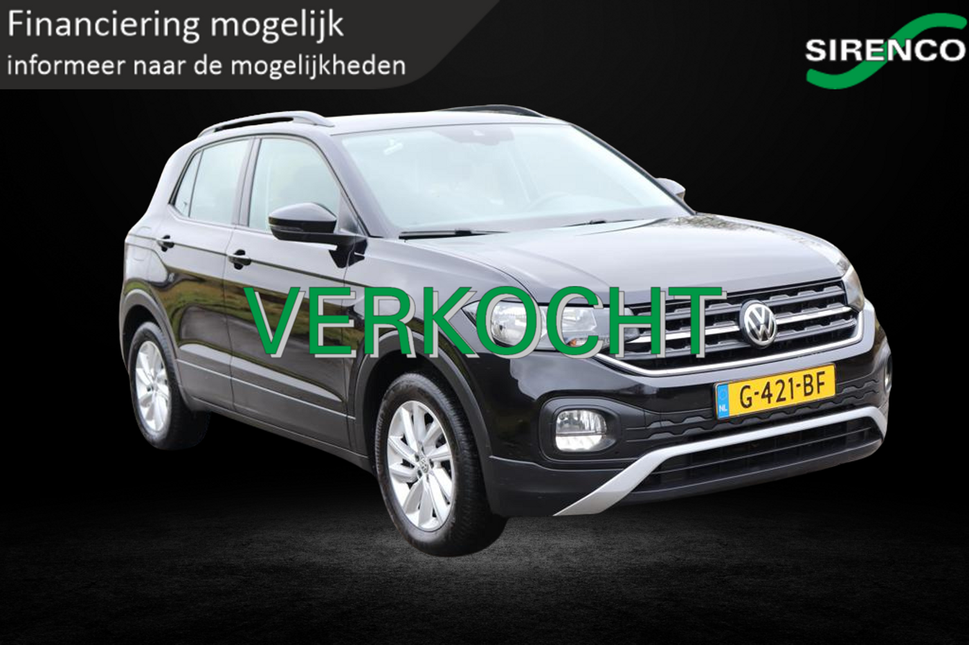 Volkswagen T-cross 1.0 TSI | navigatie | Apple carplay & Android auto | airco | adaptive cruise control | blindspot | hoge zit 2019 - voorkant