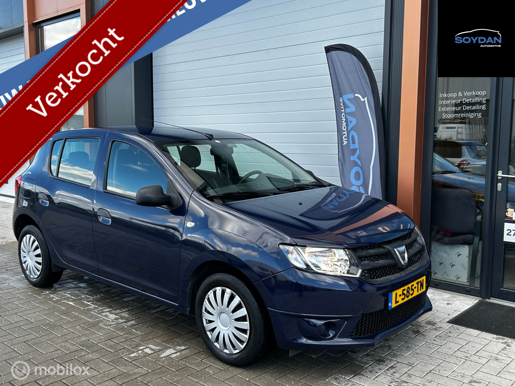 Dacia Sandero 1.2 16V | NW APK | 5 DRS | GOED ONDEROHUDEN | 2014 - voorkant