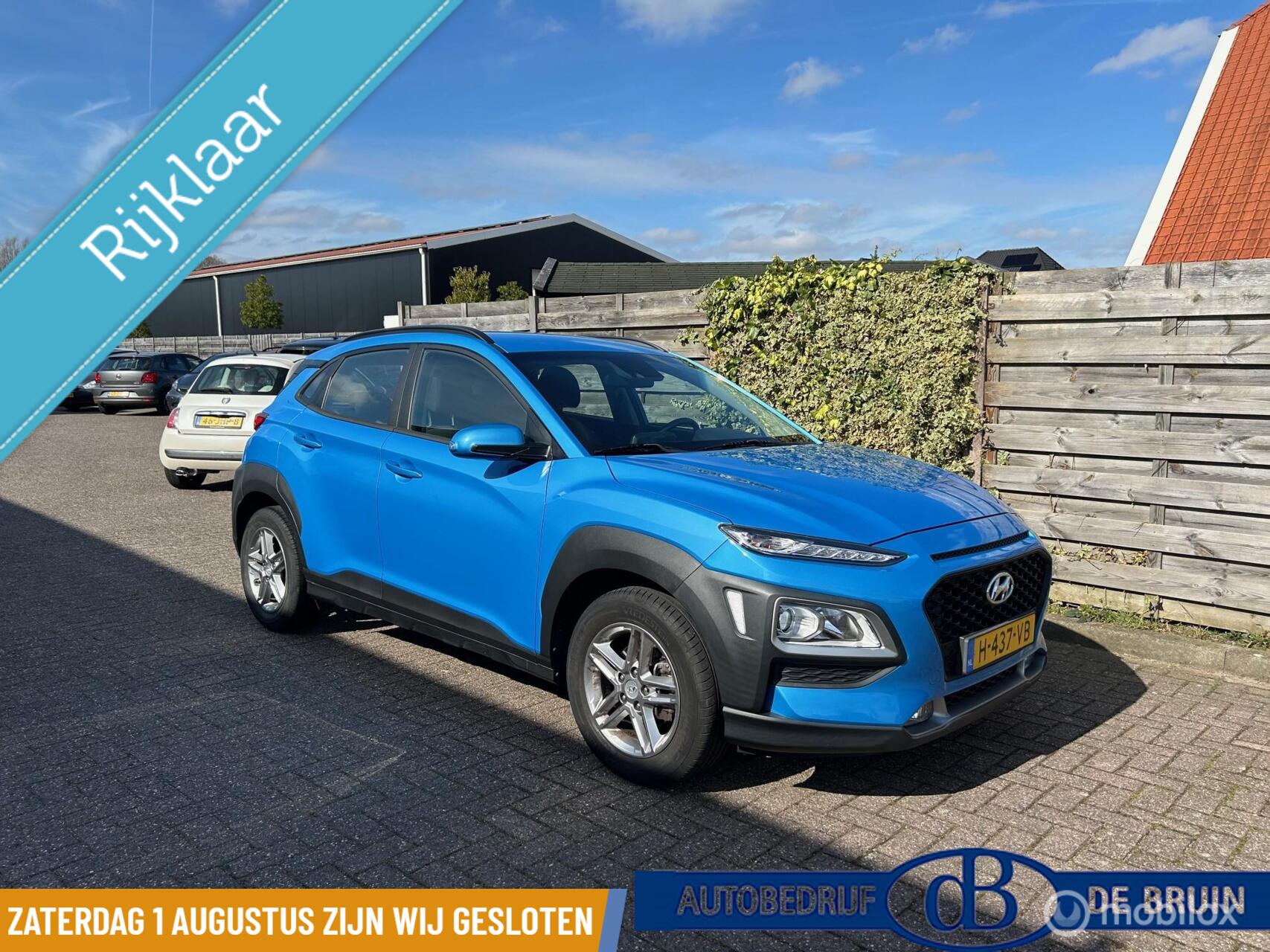 Hyundai Kona 1.0 T-GDI Comfort Navigatie 2020 - voorkant