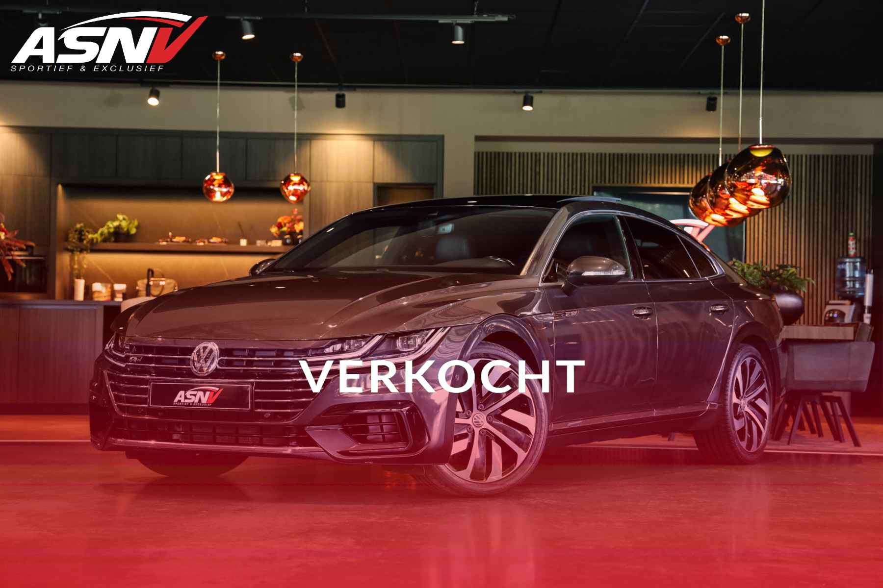 Volkswagen Arteon 1.5 TSI Business R, 150 PK, R-Line/In/Exterieur, Pano/Dak, Adapt.Cruise/Control, Ergo/Comort/Seats, 110DKM!! 2019 - voorkant