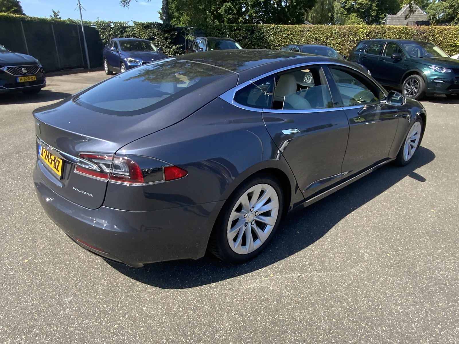 Inspectiefoto van Tesla Model S