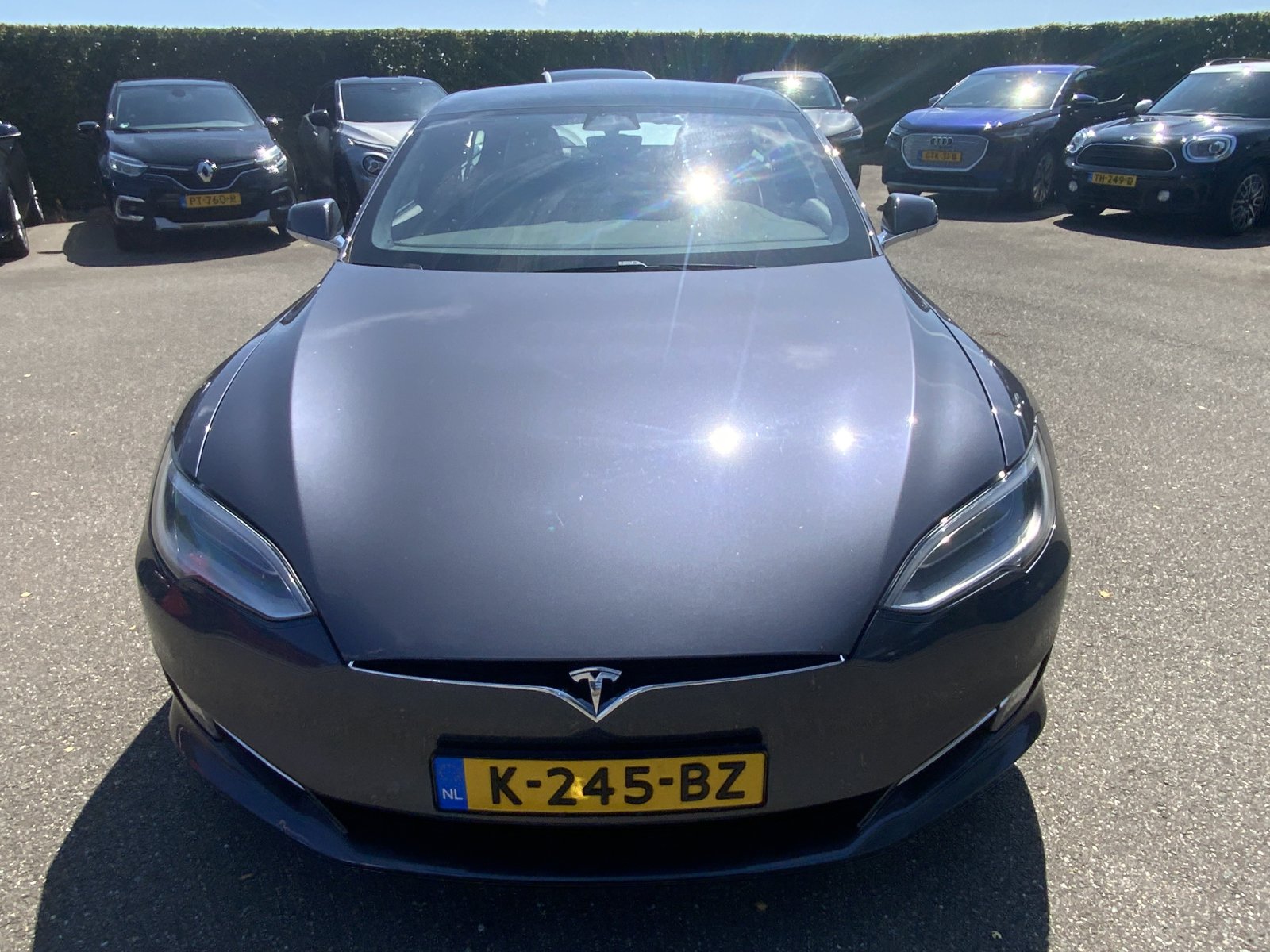 Inspectiefoto van Tesla Model S
