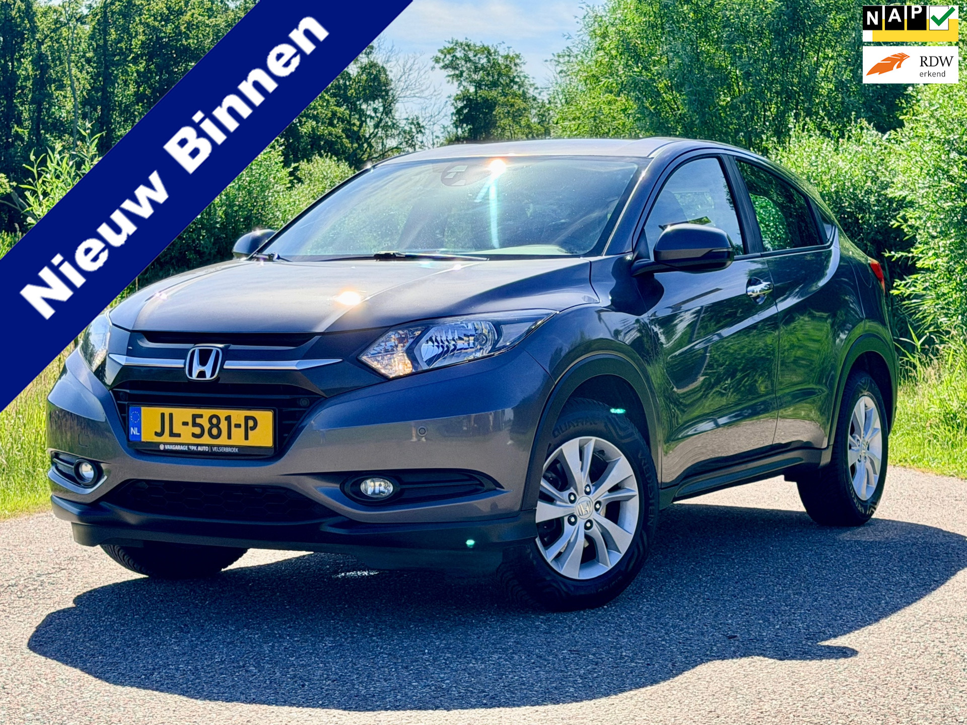 Honda Hr-v 1.5 i-VTEC Elegance Automaat NAVI AIRCO NAP Camera 131PK Goed Onderhouden 2016 - voorkant
