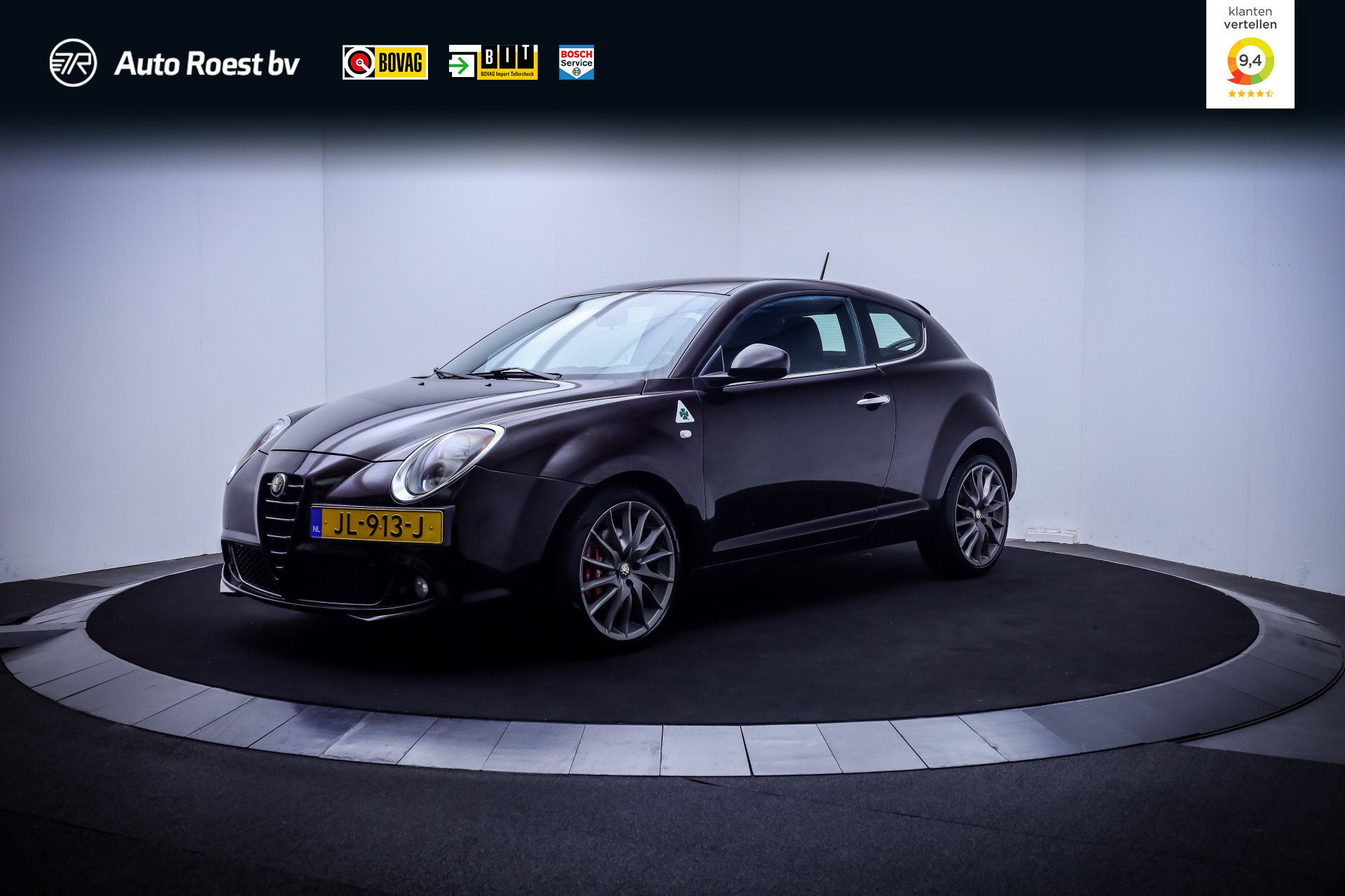 Alfa Romeo Alfa Mito 1.4 T Quadrifoglio Verde 170PK 2010 - voorkant