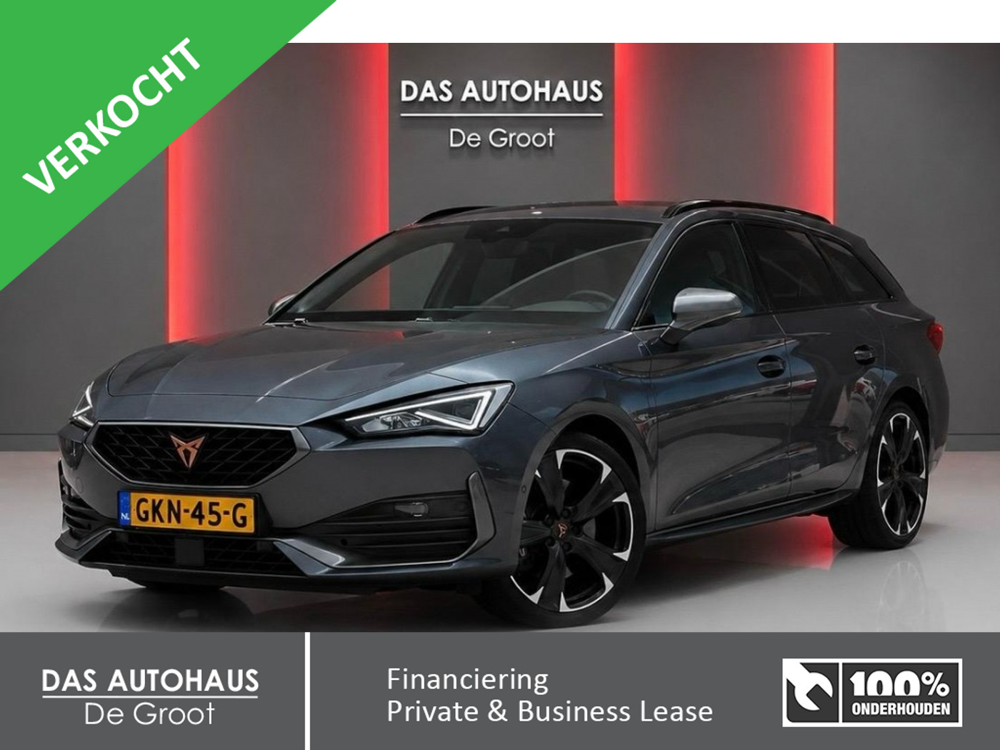 Cupra Leon Sportstourer 1.4 e-Hybrid 245pk VZ Performance | ACC | Camera | Elk Stoel 2021 - voorkant
