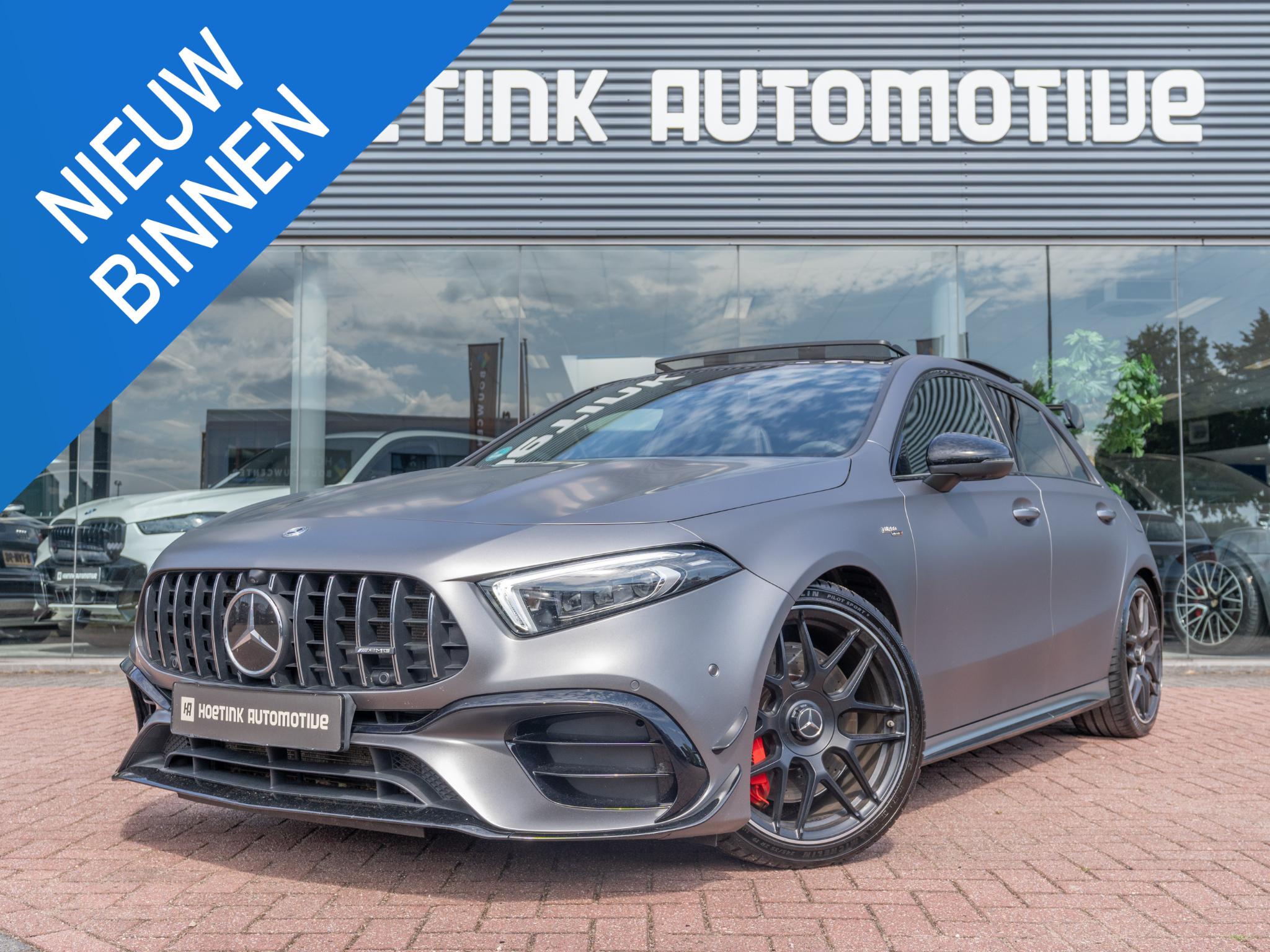Mercedes-Benz A-klasse AMG 45 S 4MATIC+ Premium Plus 2021 - voorkant