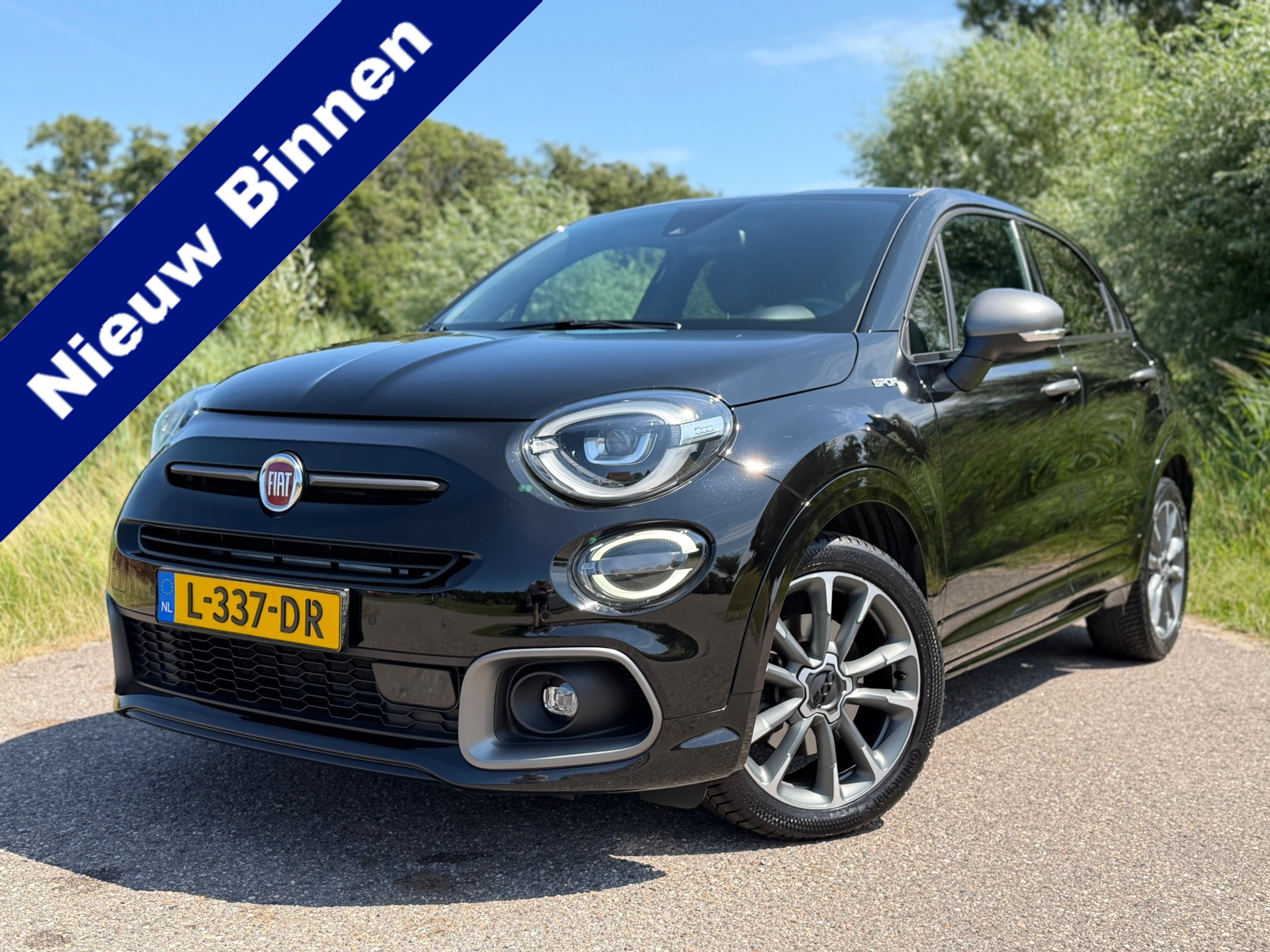 Fiat Fiat 500x 1.3 GSE Sport / Automaat / BTW Auto / Goed onderhouden / Navigatie / Camera / Stoelverwarming / Half leder / 2020 - voorkant