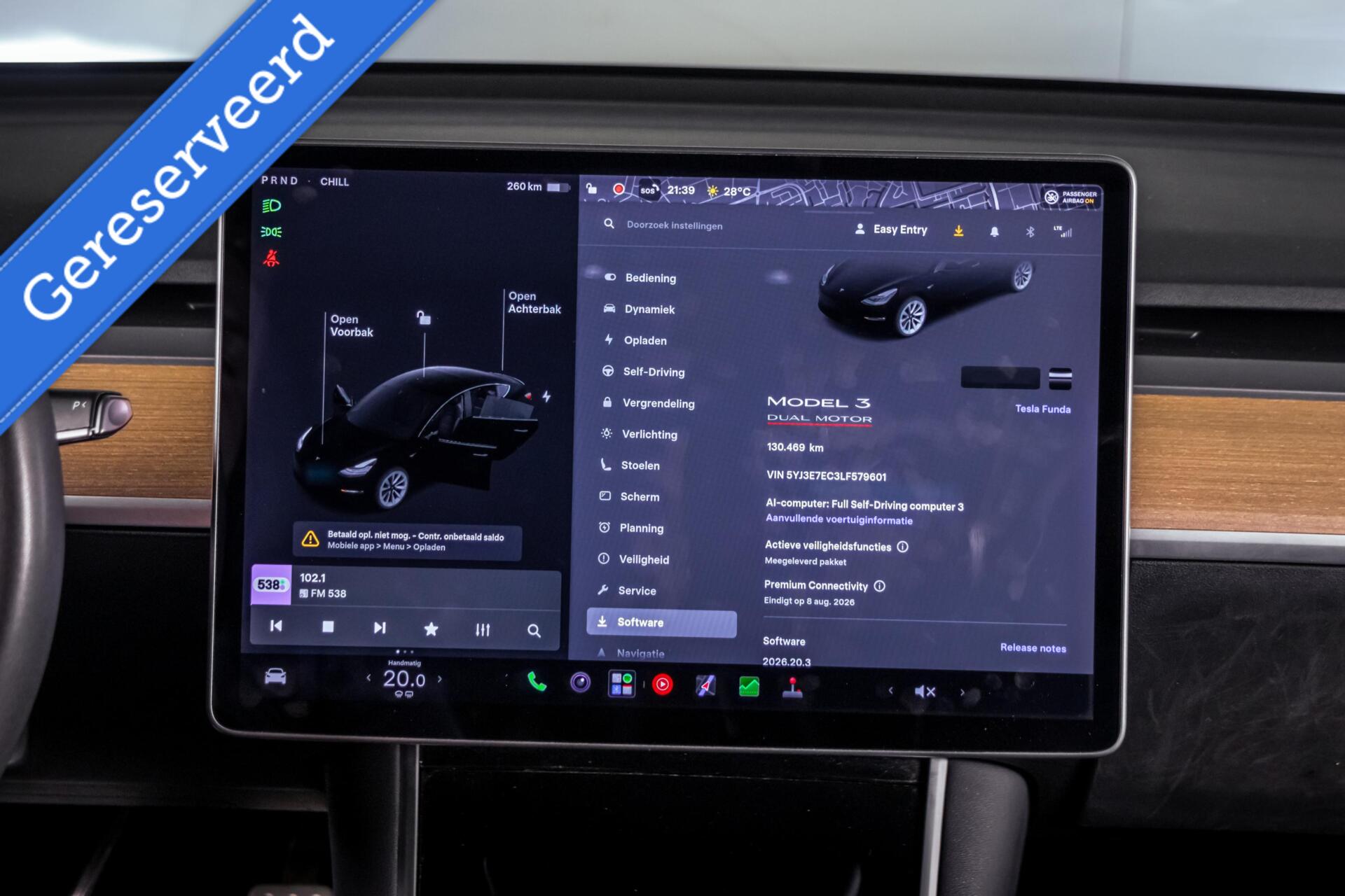 Foto van Tesla Model 3