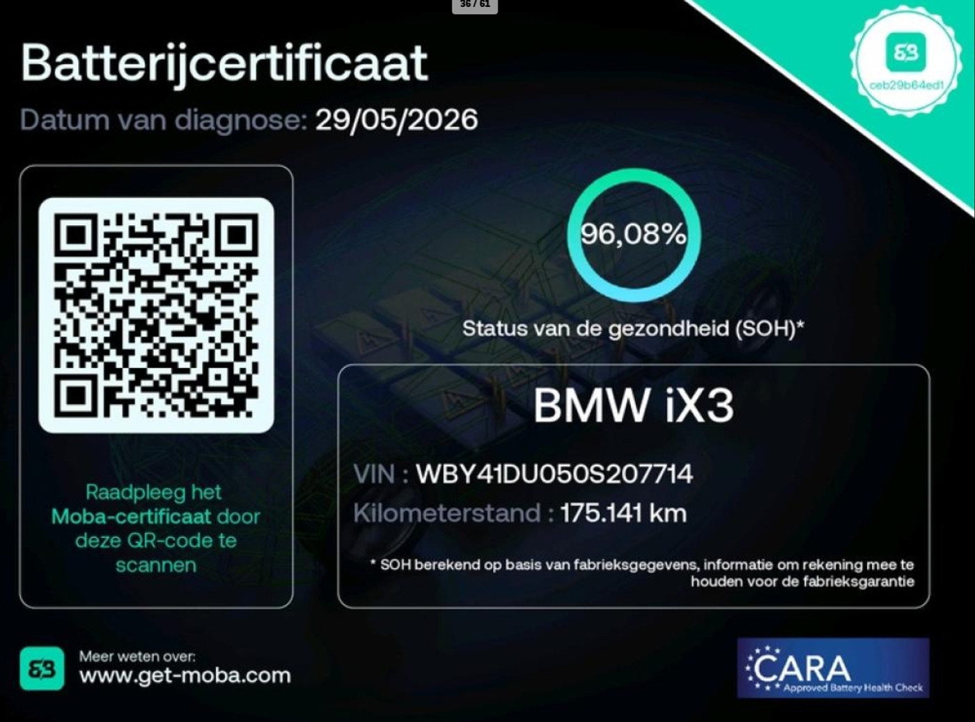 Foto van BMW Ix3