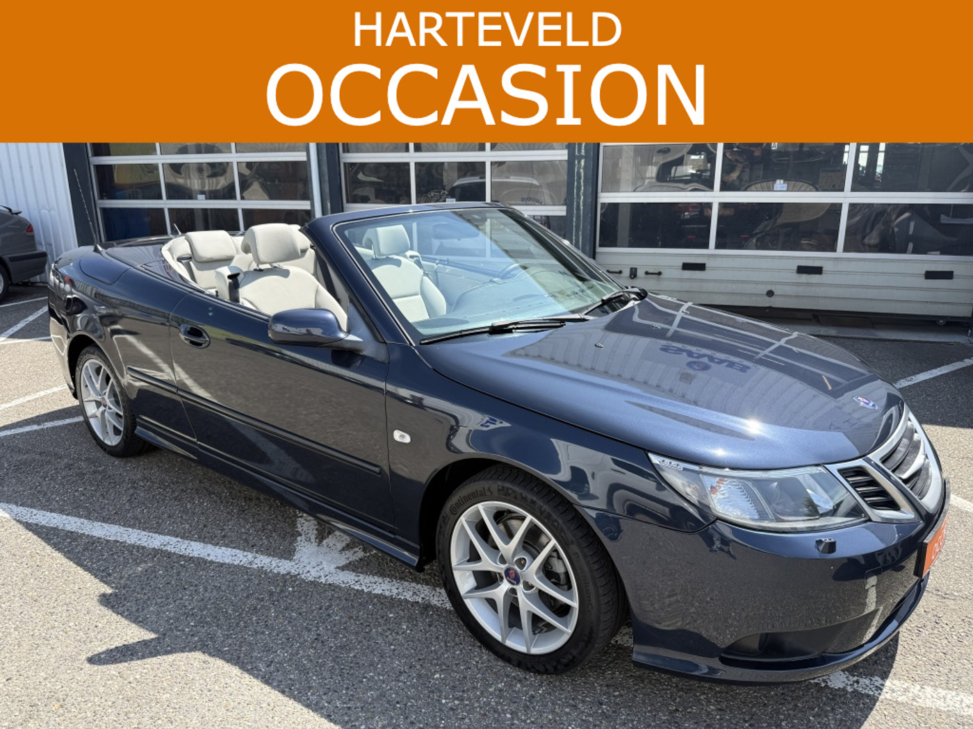 Saab 9-3 2.0t Vector - incl. nieuw Leder 2010 - voorkant