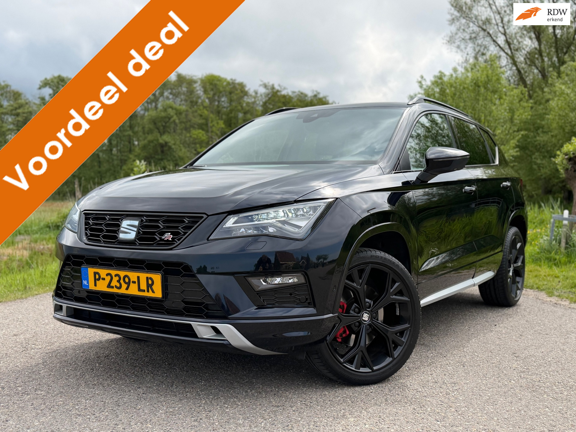 Seat Ateca 1.5 TSI FR Business Intense / Automaat / Stoelverwarming / Climate Control / Camera / 18"LM Velgen / Beats Audio 2020 - voorkant