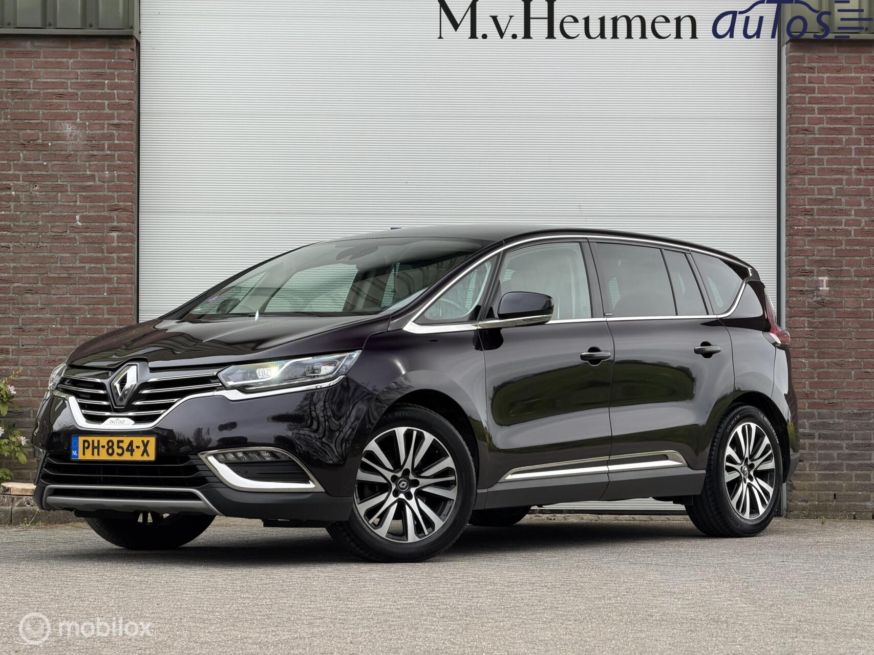 Renault Espace 1.6 TCe Initiale Paris 7p. Massage Keyless Adaptive Pano Trekhaak 2016 - voorkant